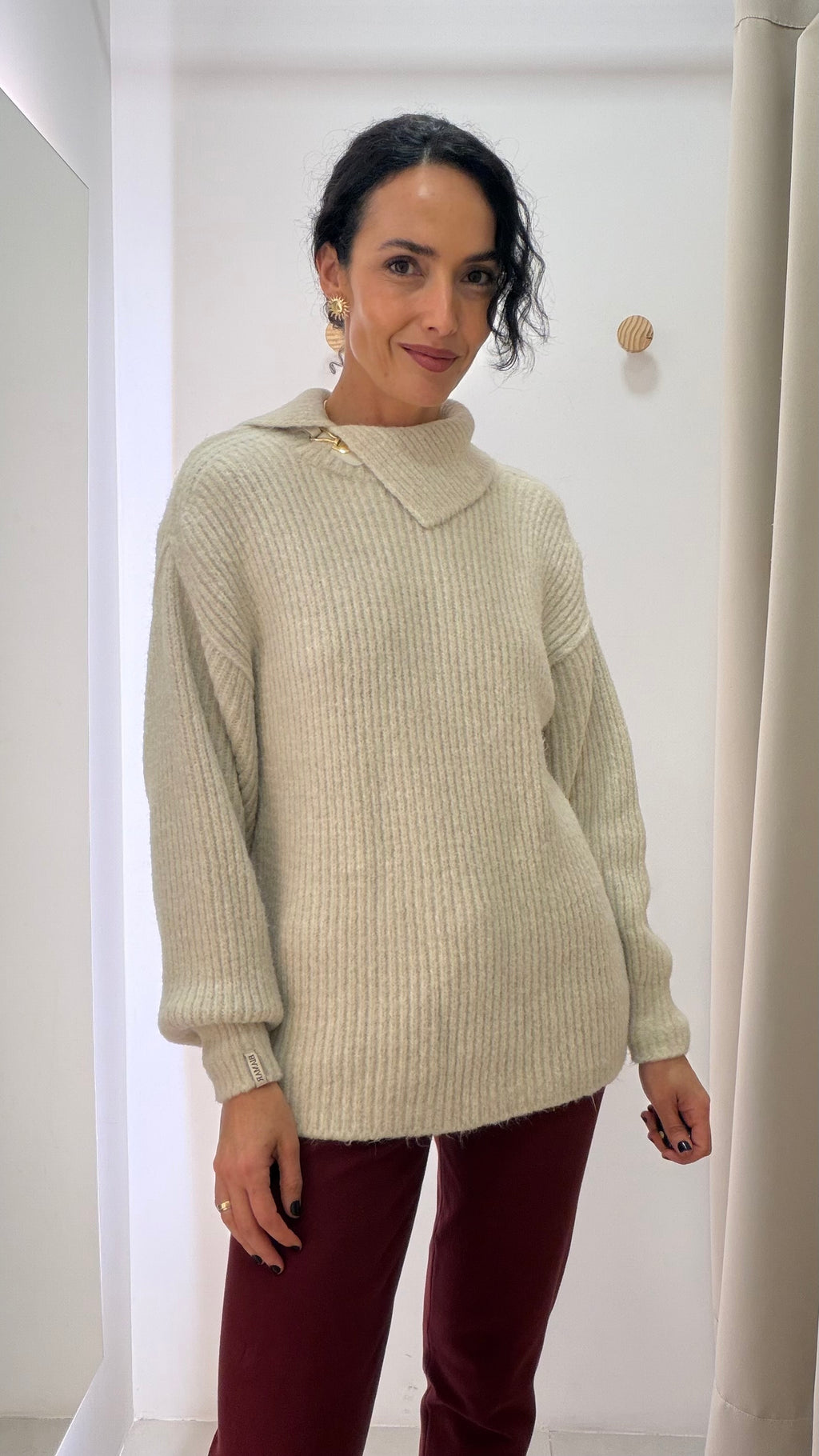 Tricot Bege Biamar