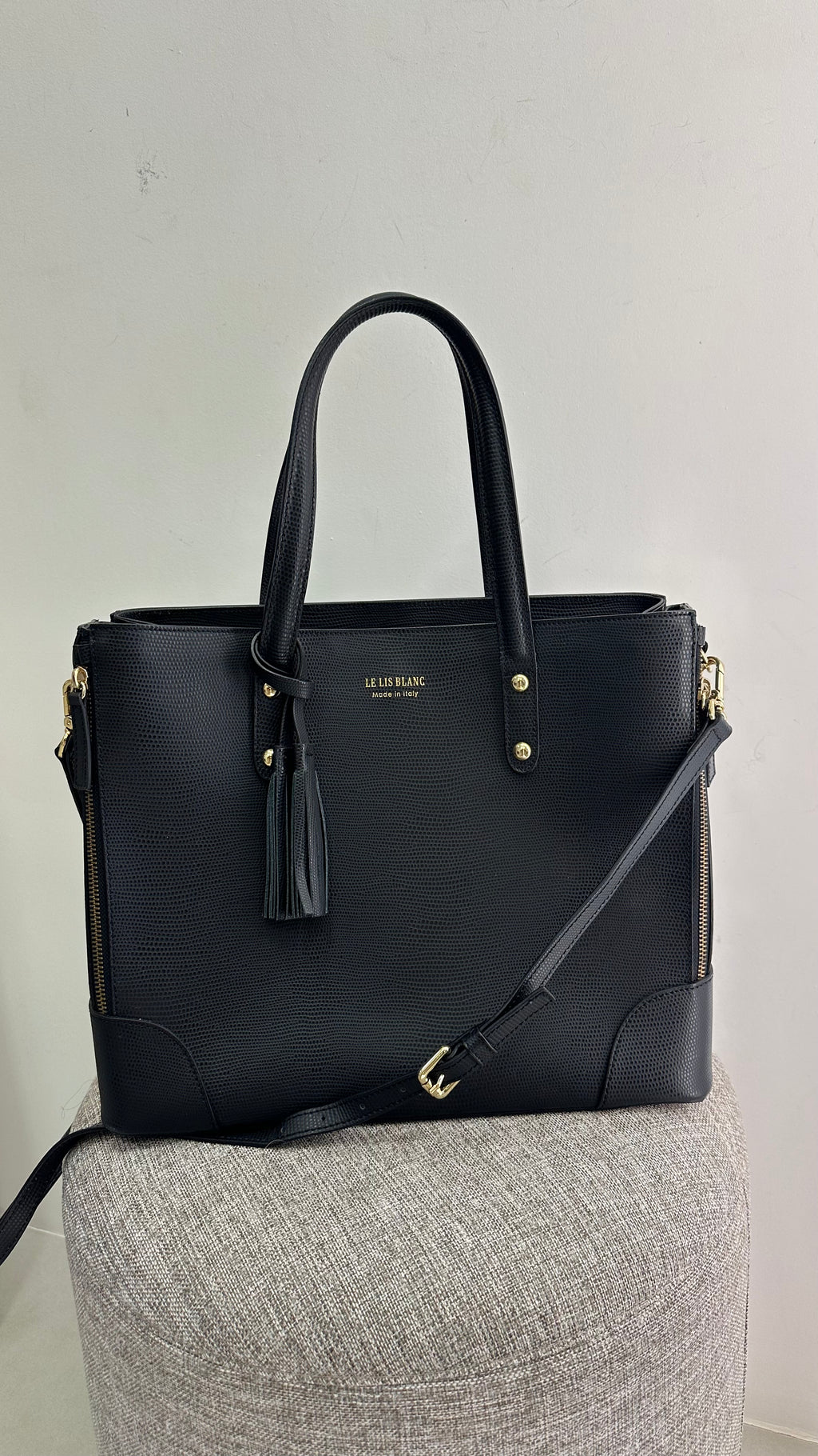 Bolsa Couro Le Lis Blanc