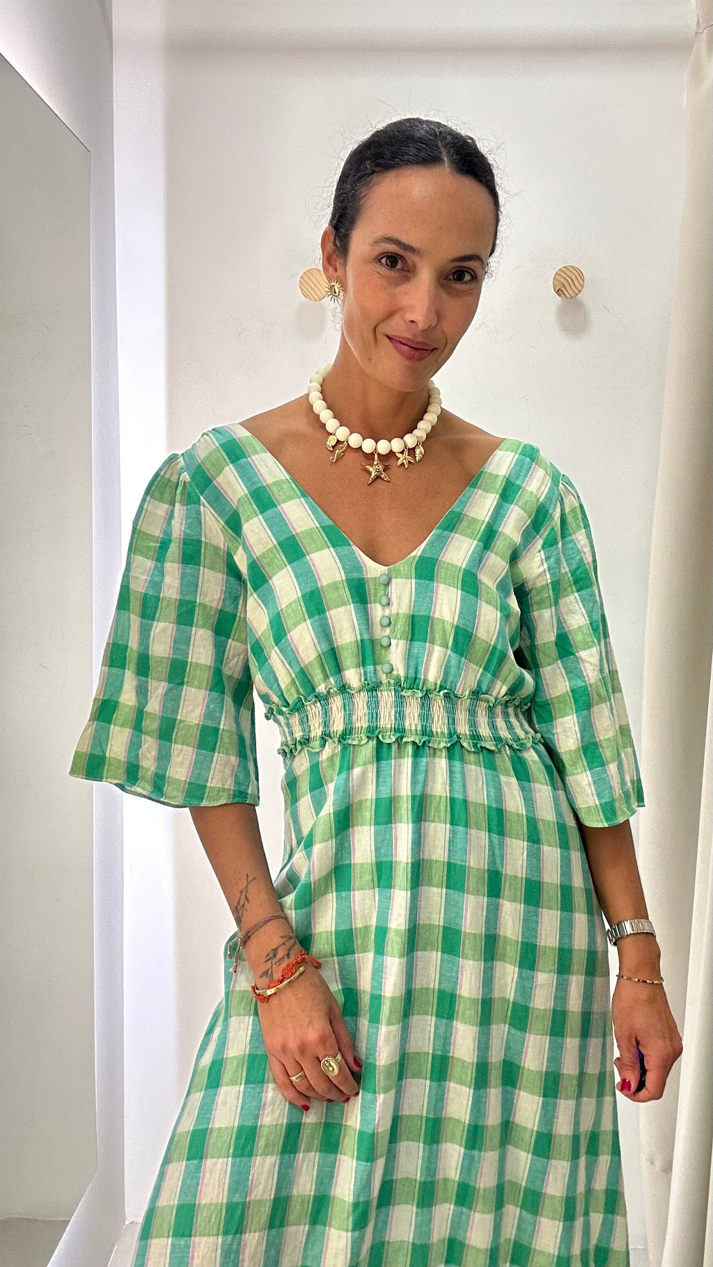 Vestido Xadrez Hush