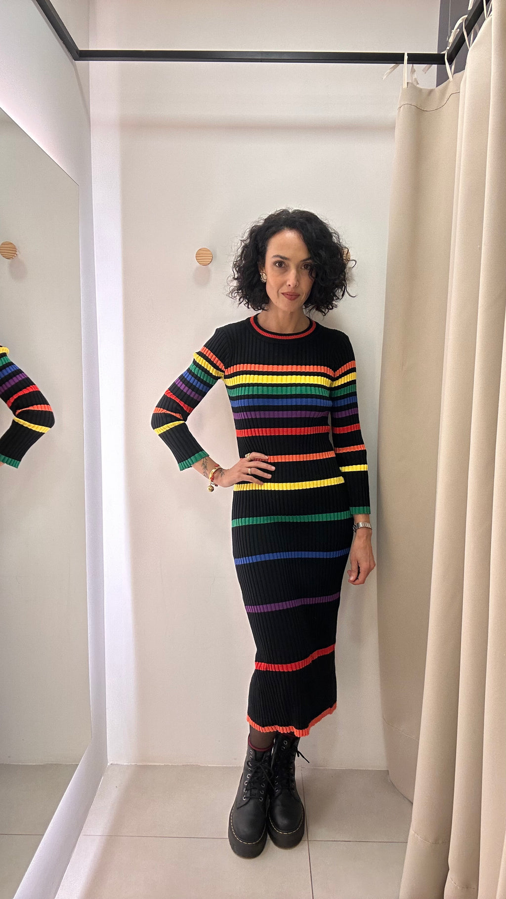 Vestido Tricot Nati Vozza