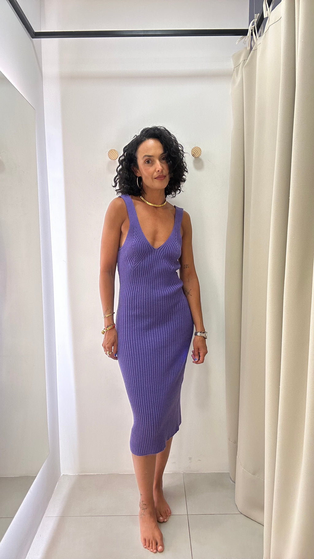 Vestido de Malha Lança Perfume