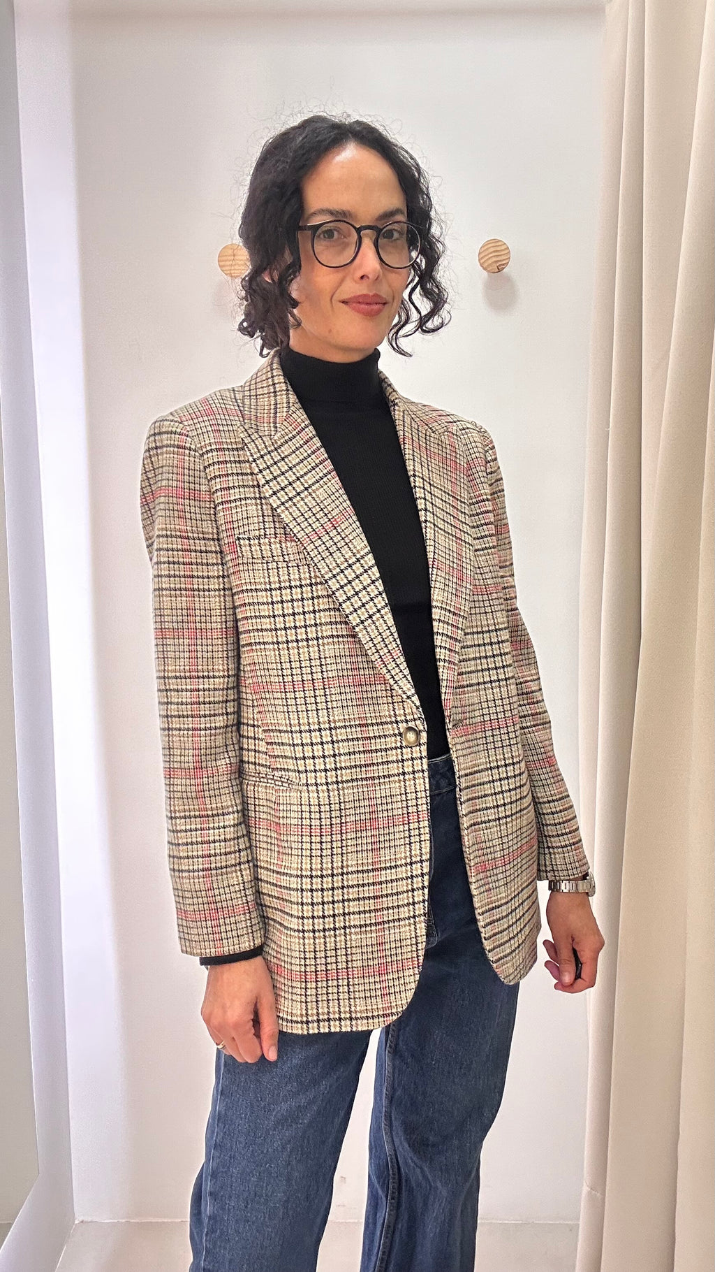 Blazer Xadrez Zara