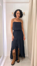 Vestido marinho Iodice