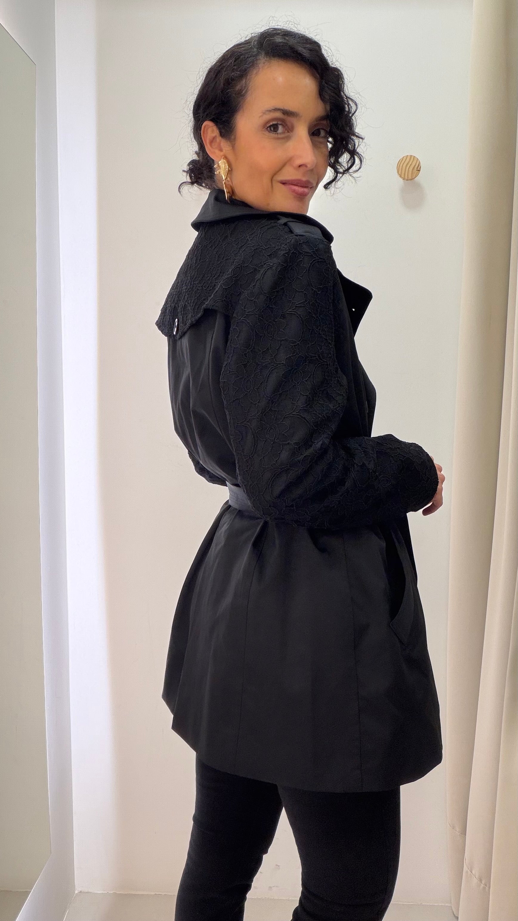 Parka Preta Brooksfield