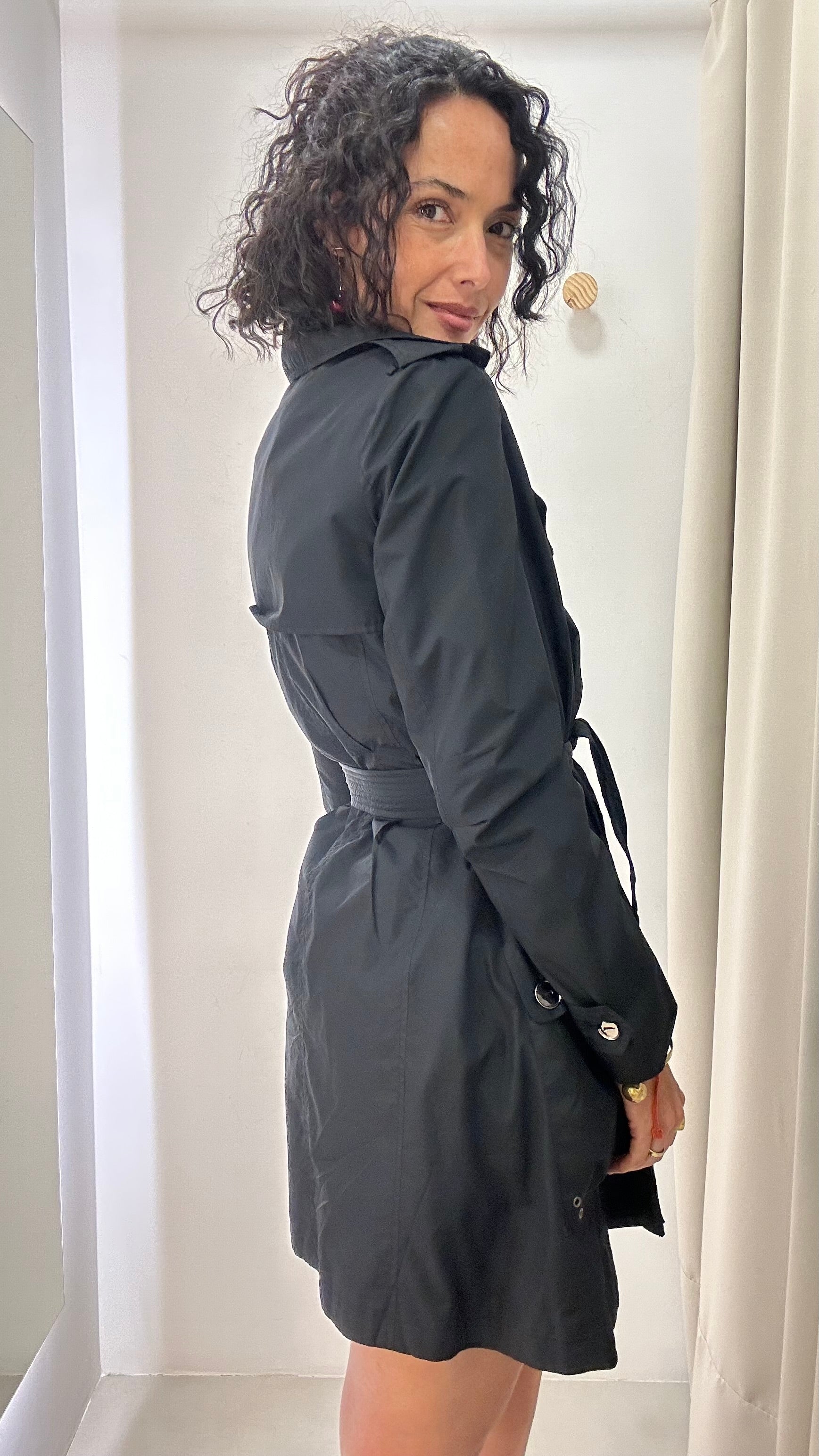 Parka Preta Zara