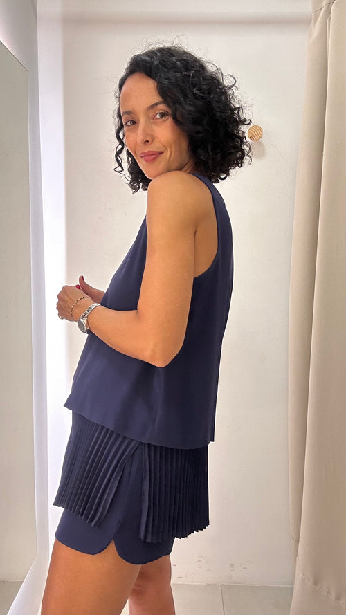Blusa Azul Theory