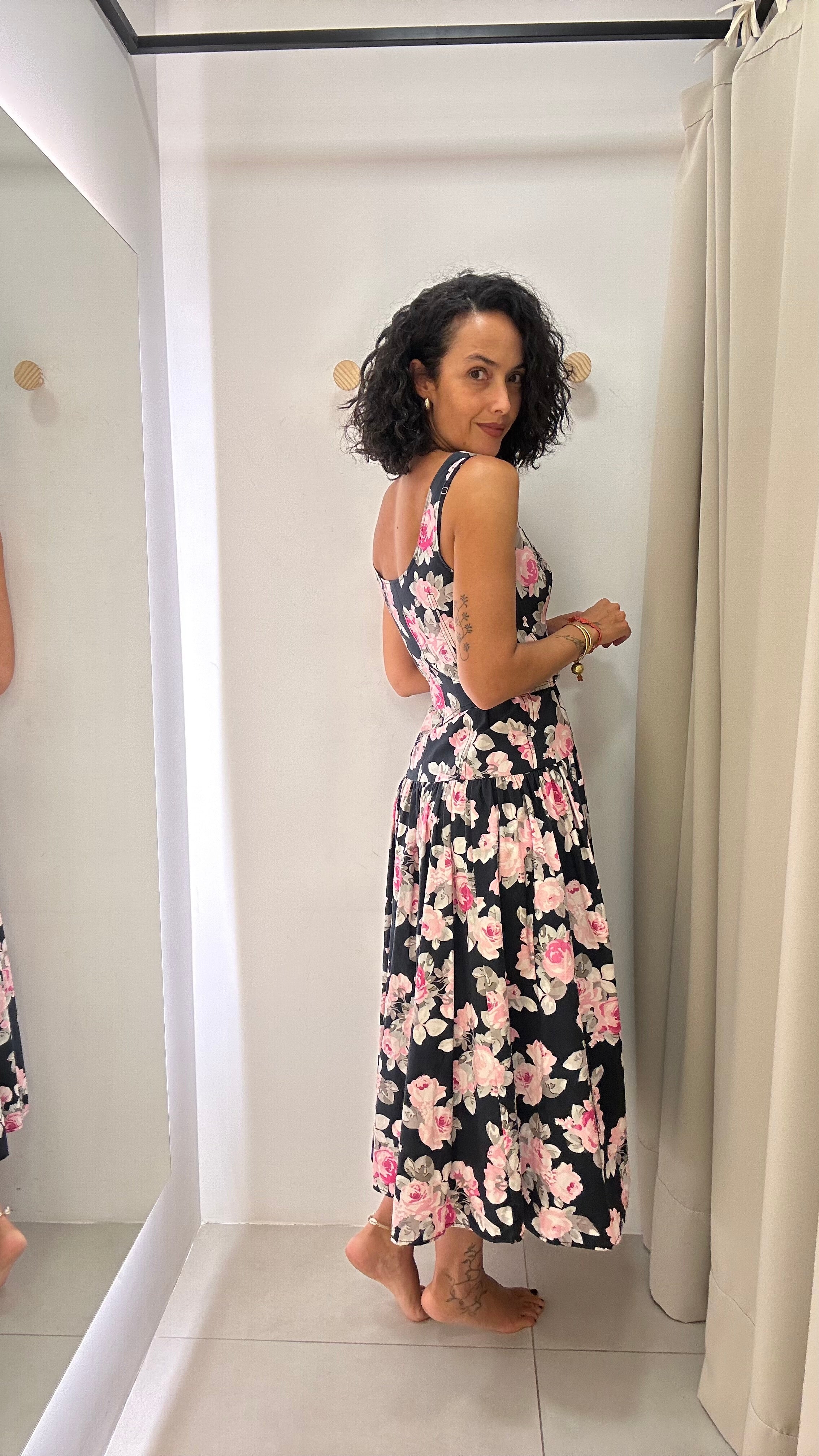 Vestido Estampa Floral Reinaldo Lourenço