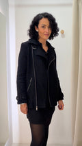 Casaco Preto Shoulder