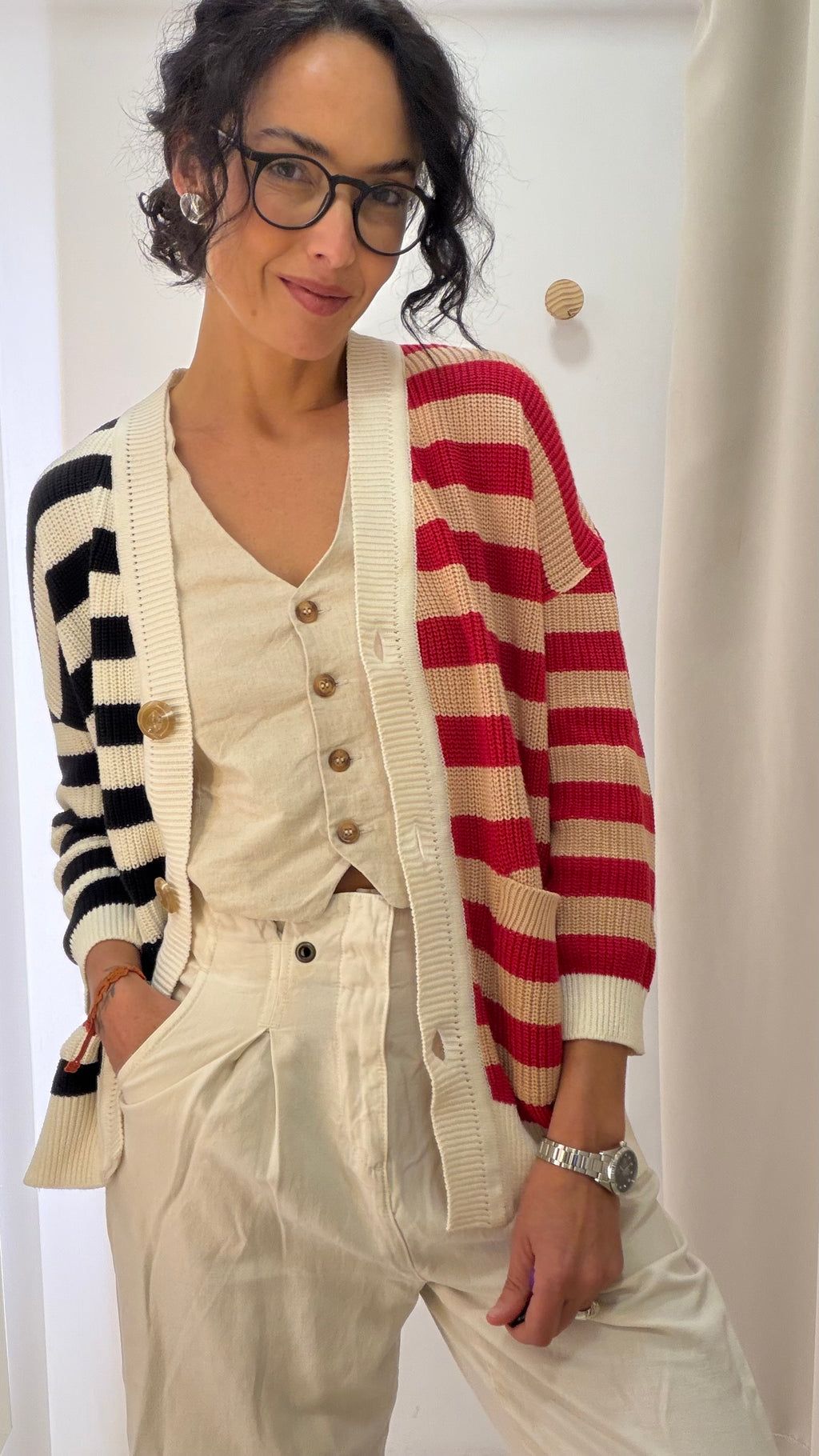 Cardigan listras Lafort
