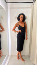 Vestido Preto Nati Vozza