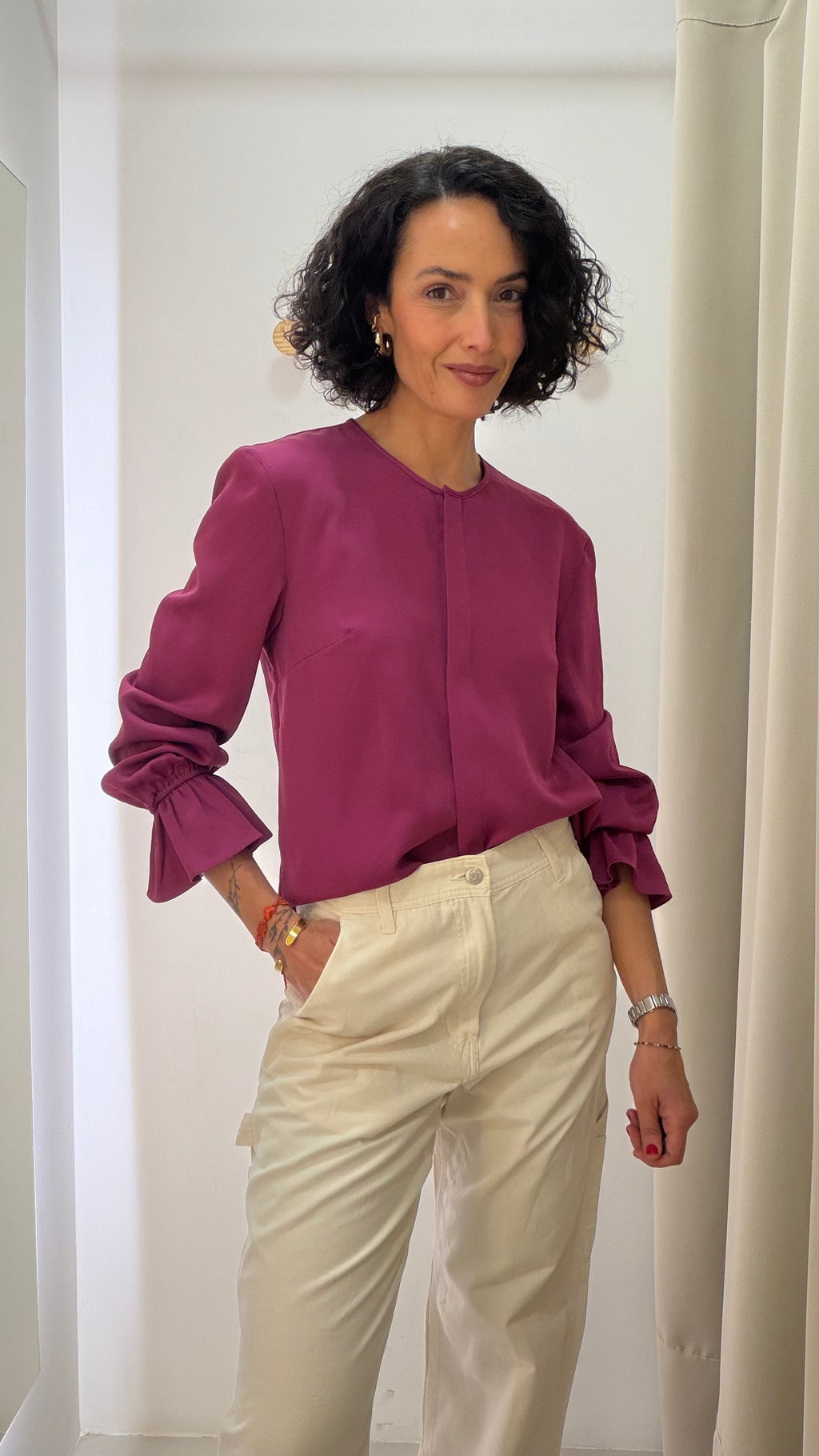 Camisa Rosa Dudalina