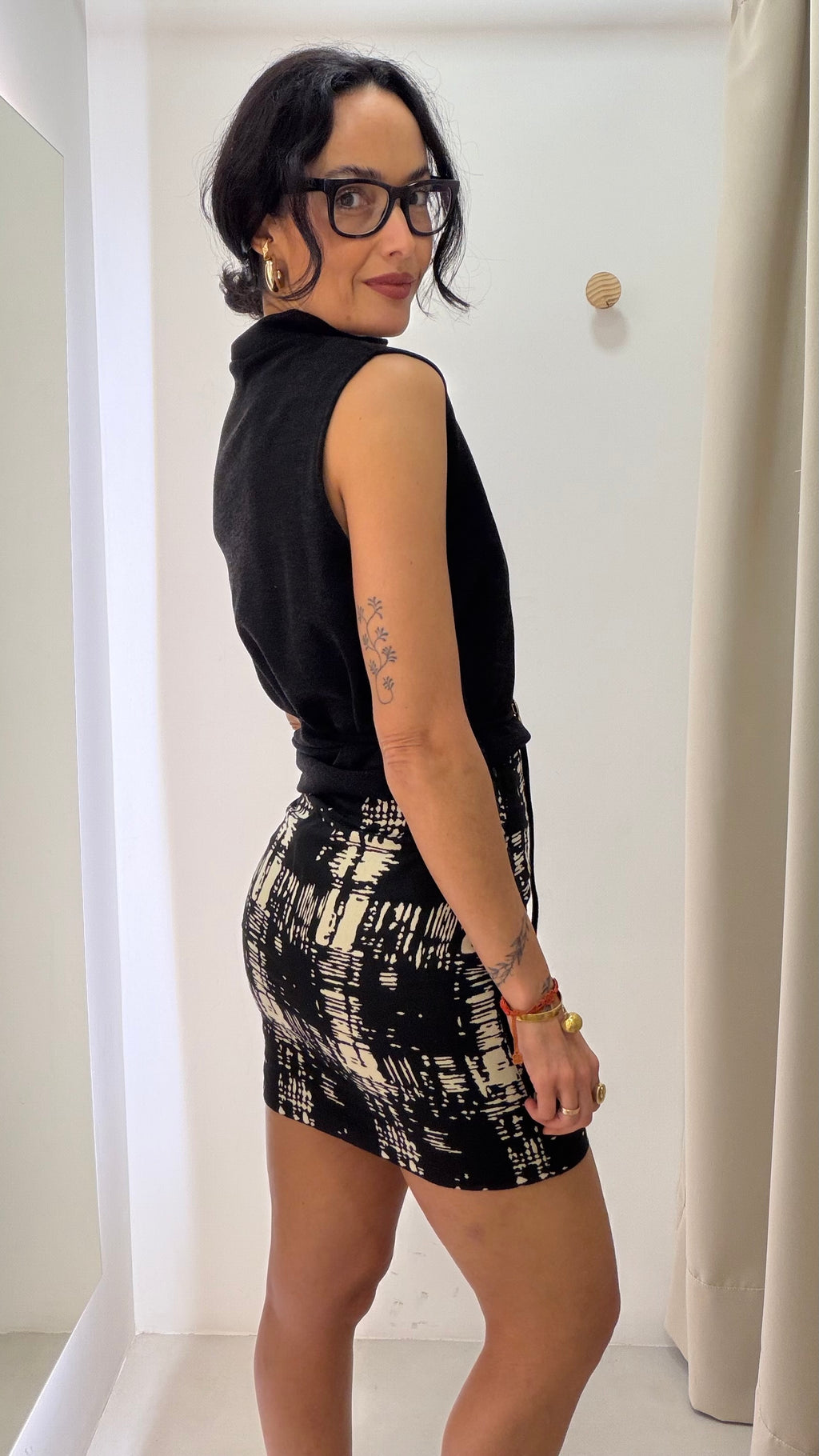 Saia Estampada Cori