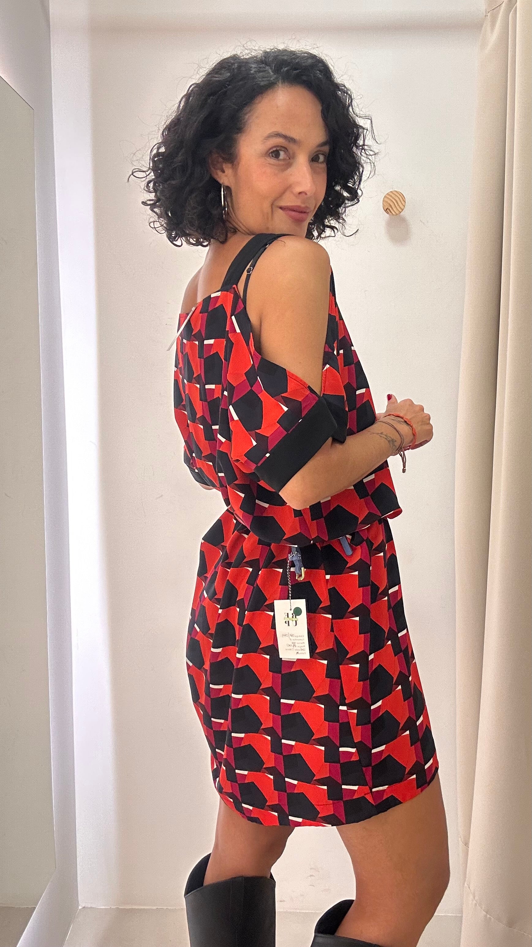 Vestido de Seda Cori