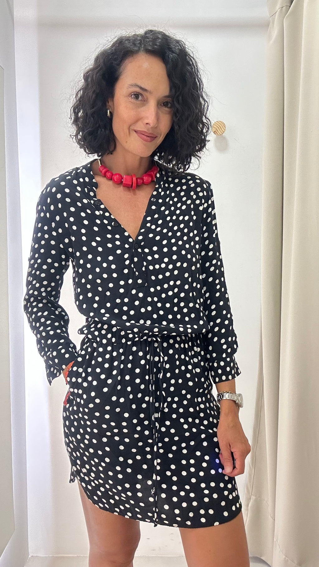 Vestido Poá Shop 126