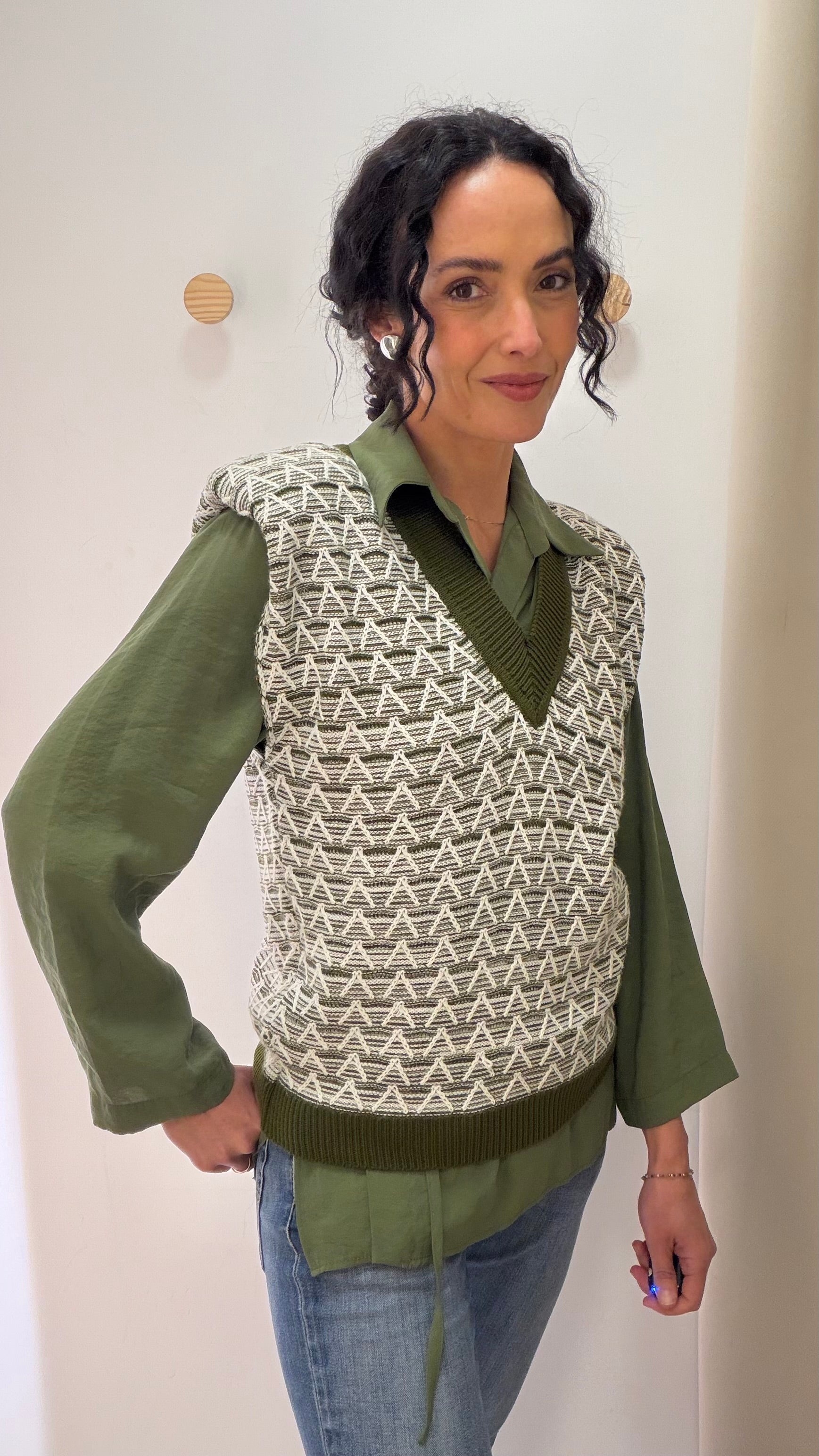 Colete tricot Animale