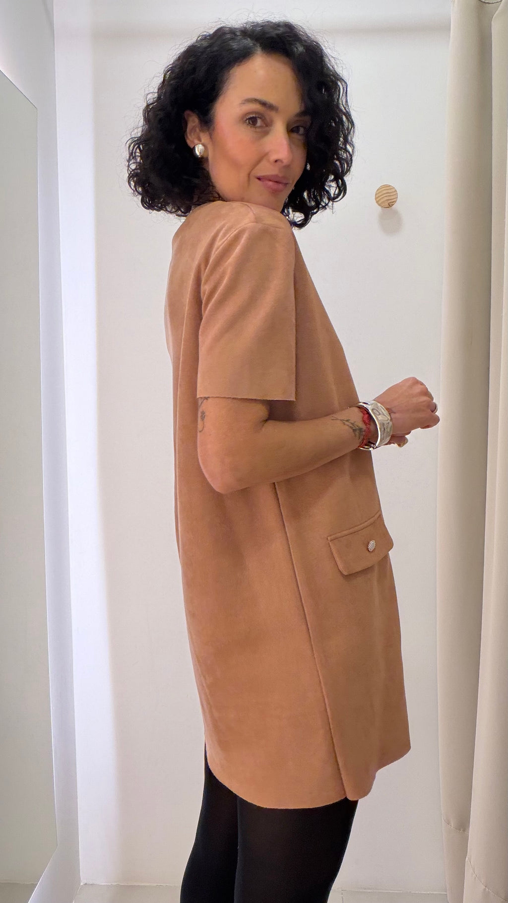 Vestido Marrom Zara