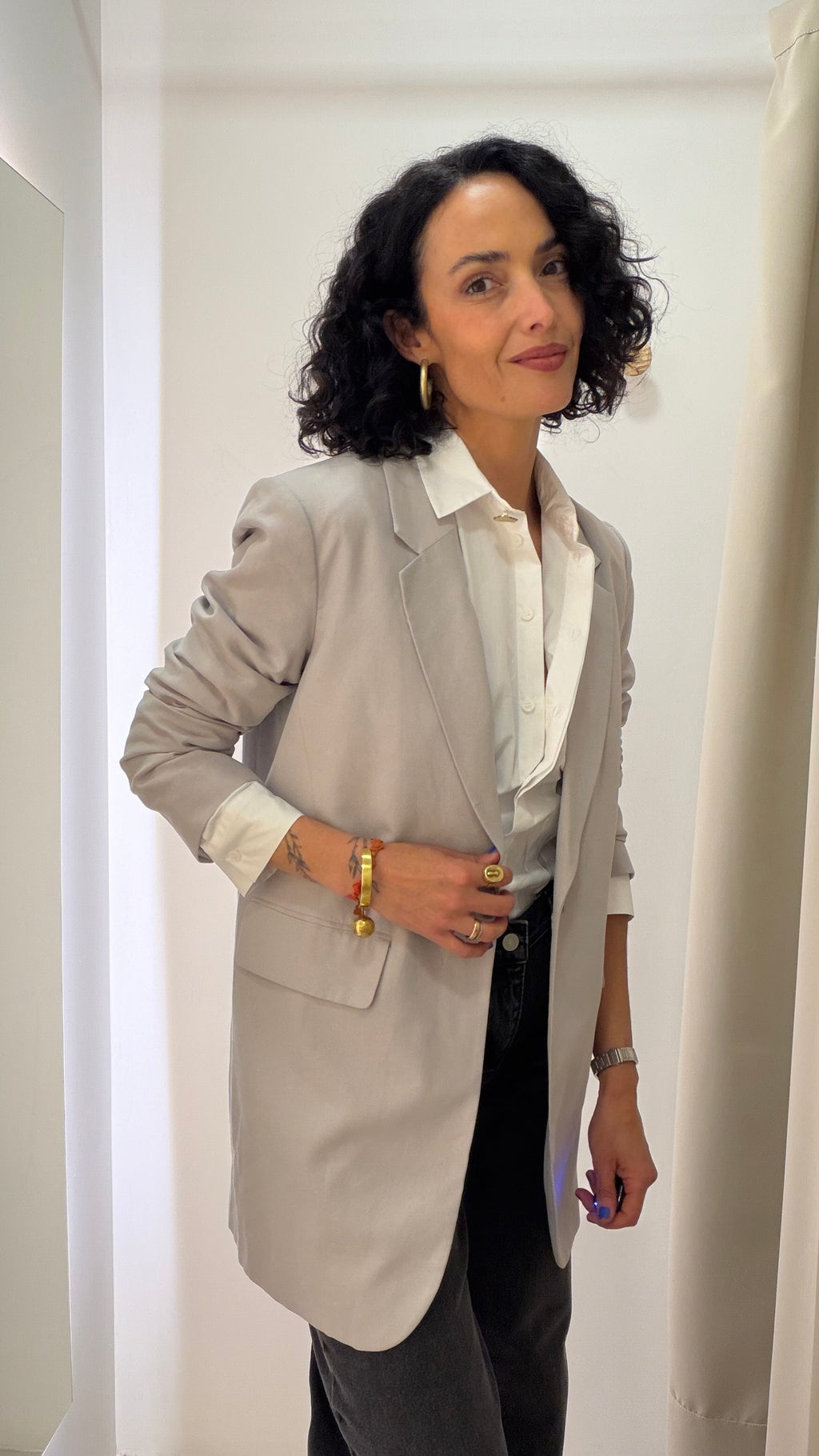 Blazer Alongado H&M