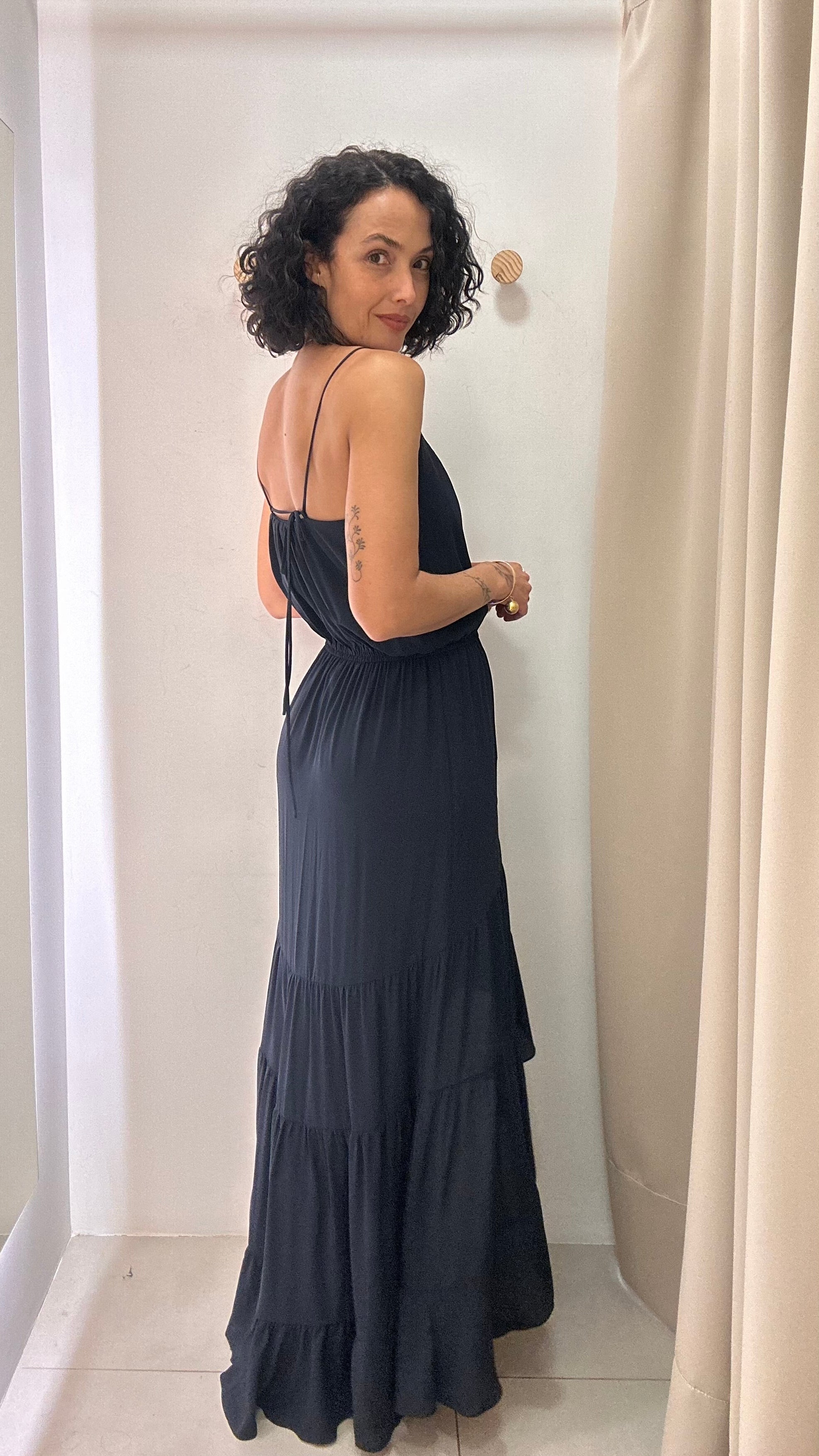 Vestido marinho Iodice