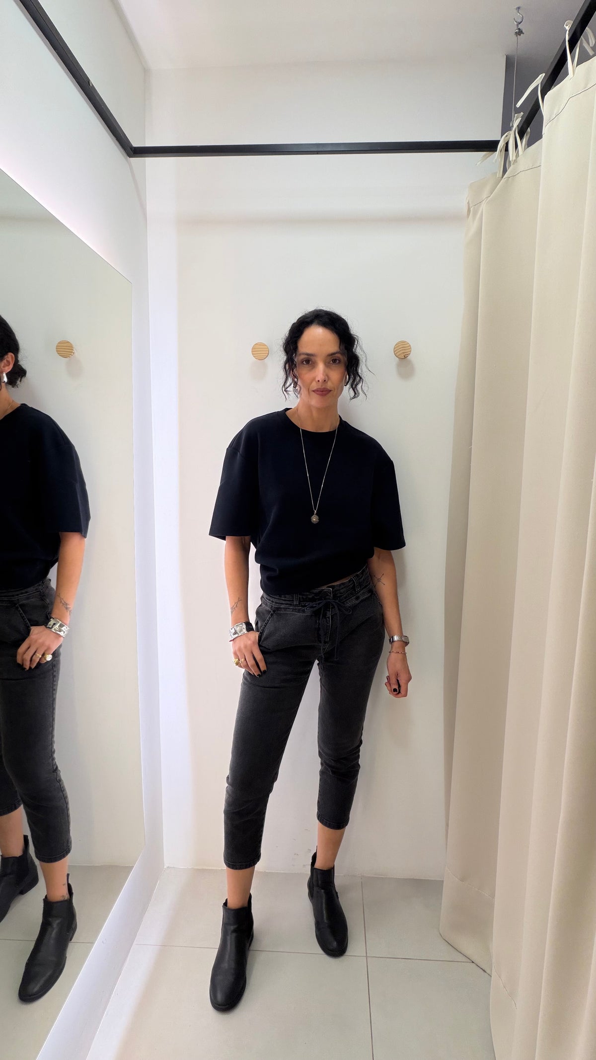 Calça Jeans Preta Osklen