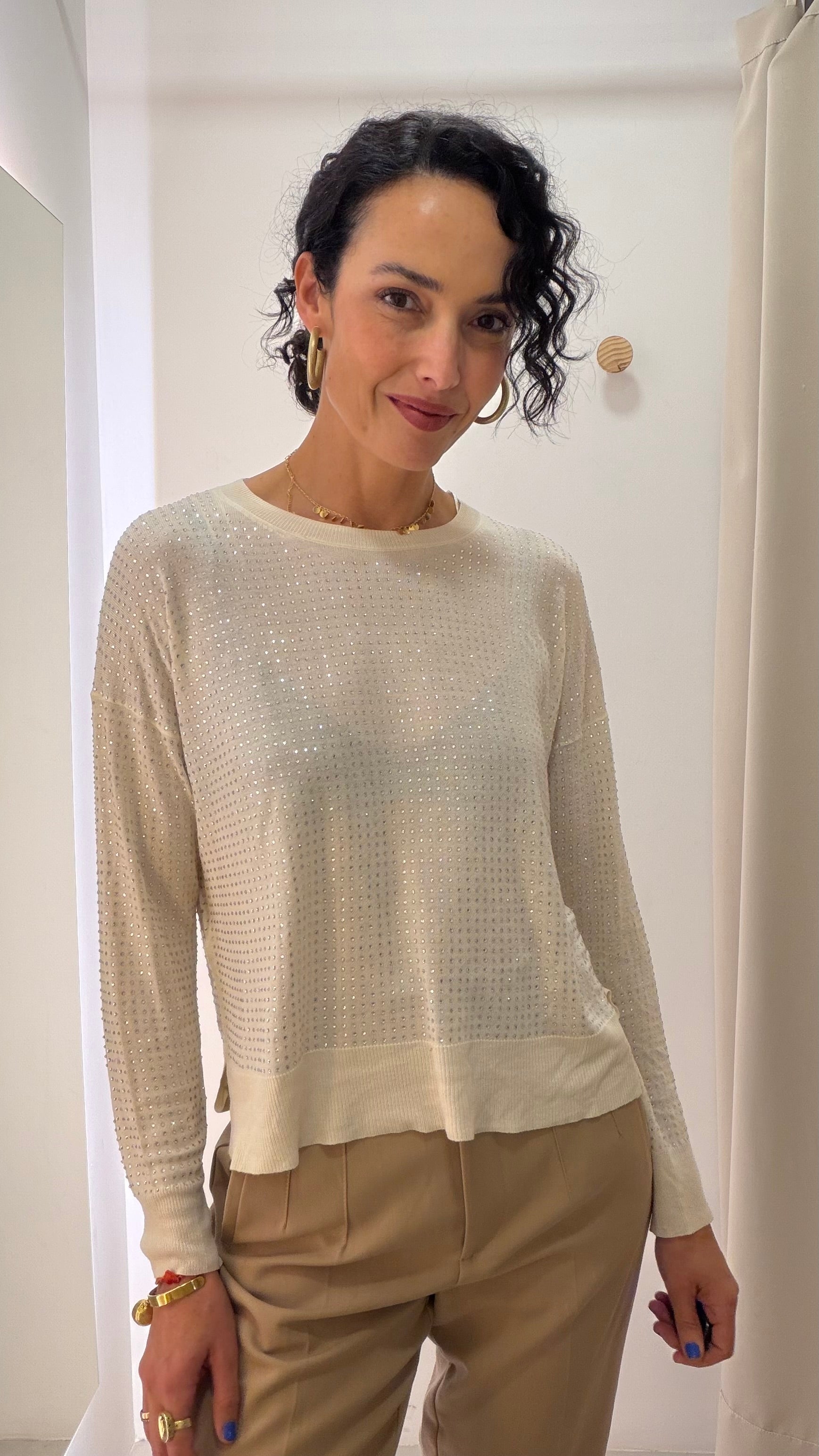 Tricot strass Zara
