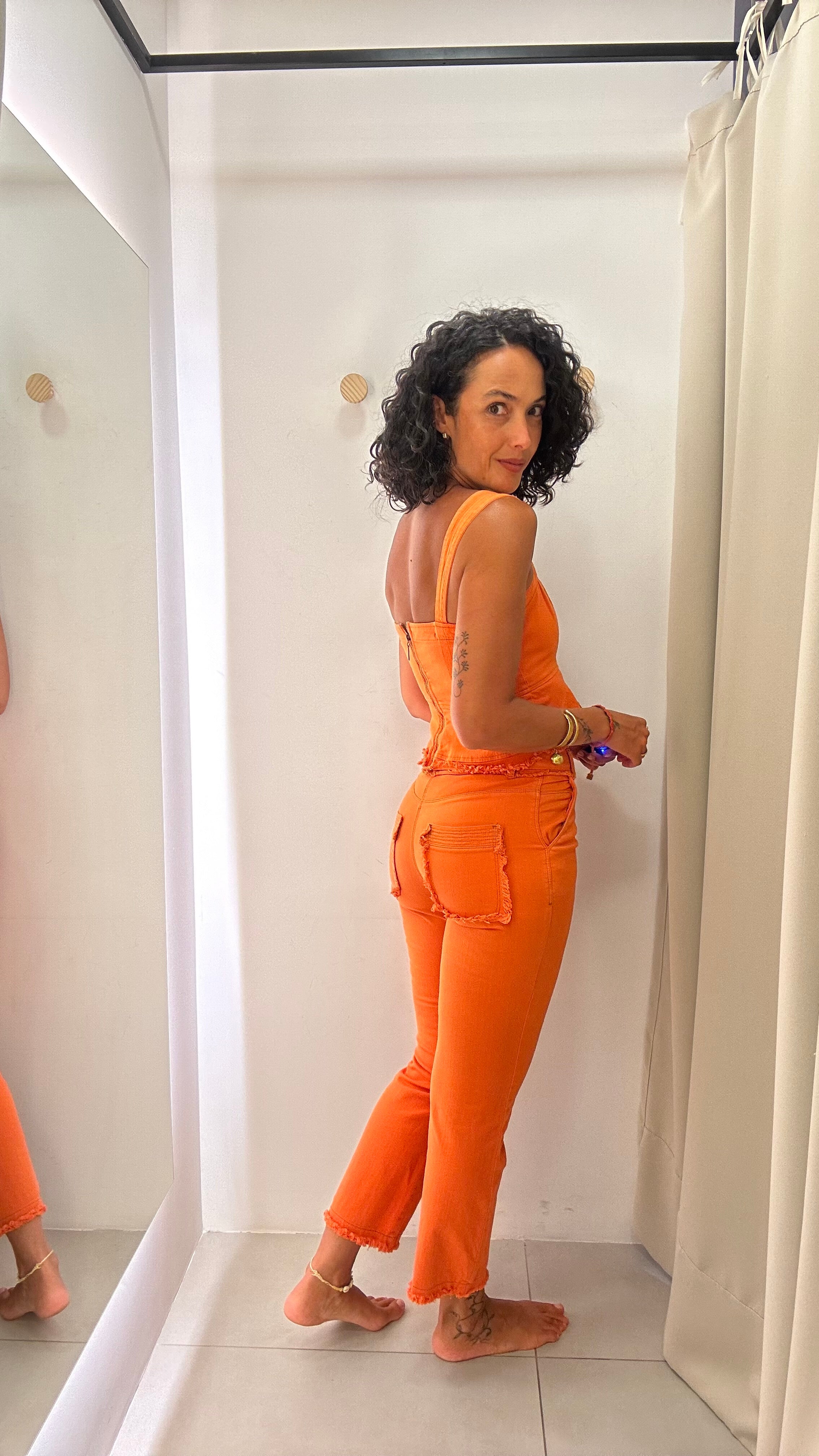 Conjunto Laranja Maria Filó