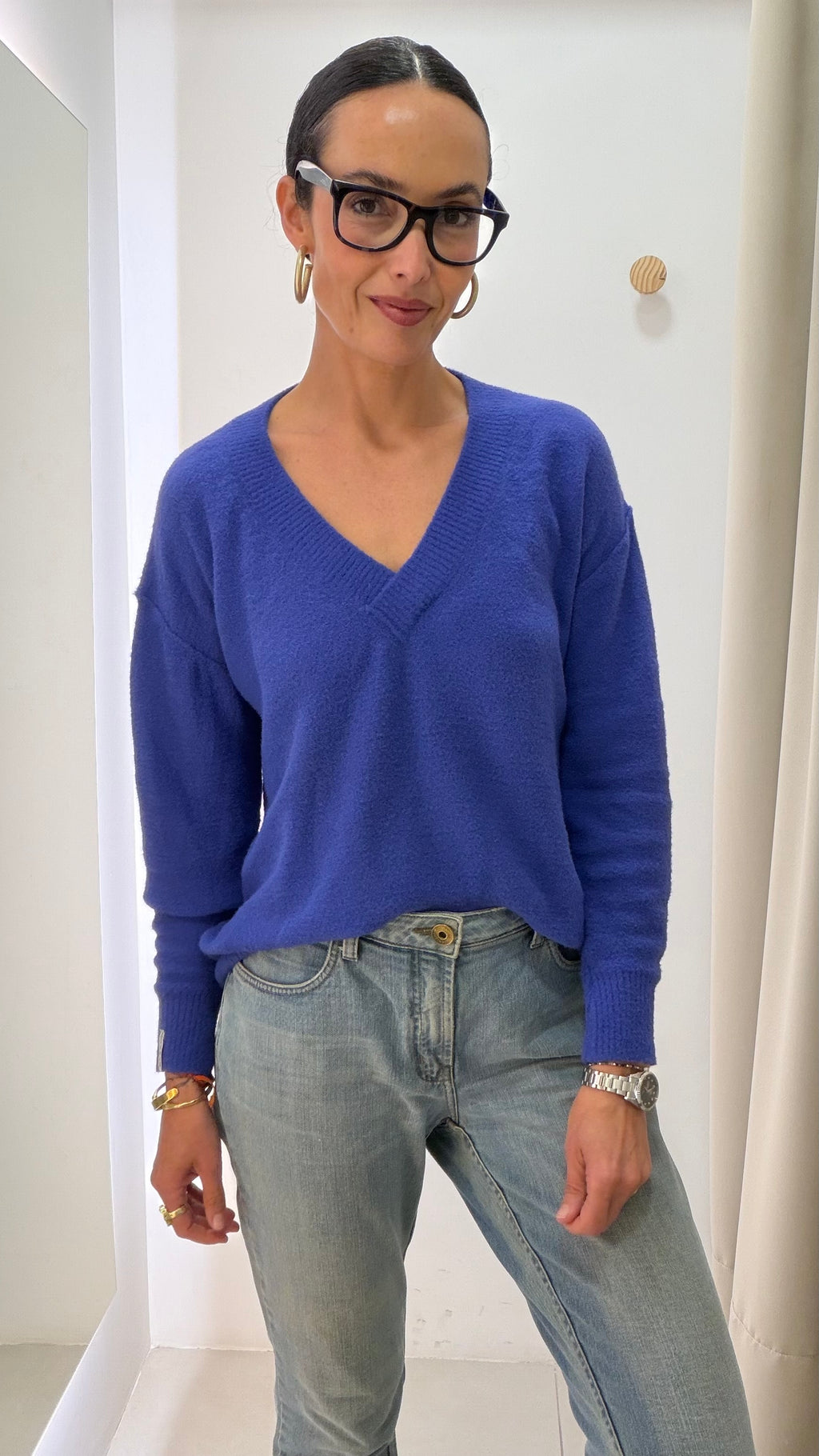 Tricot azul Biamar