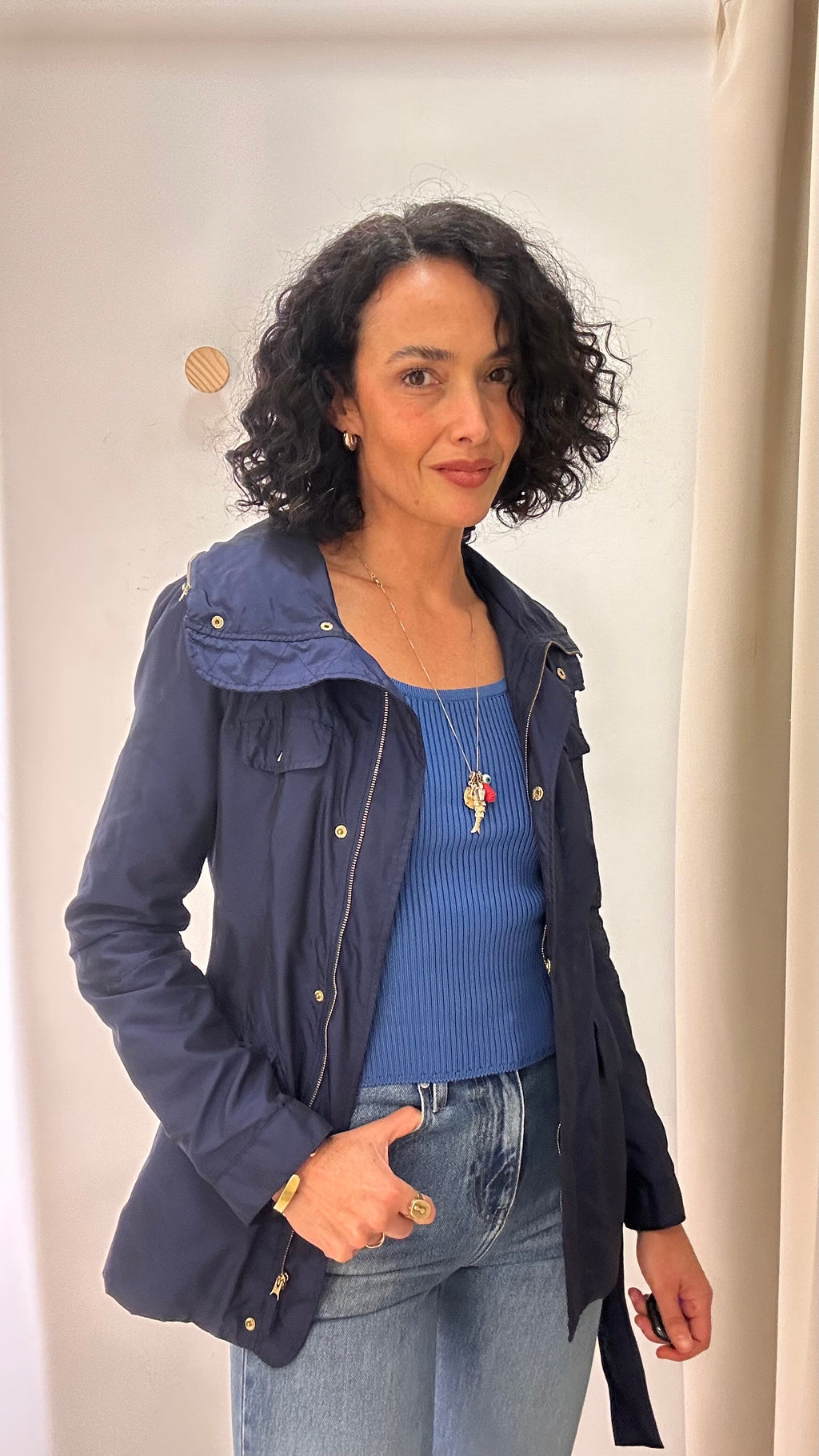 Parka Azul