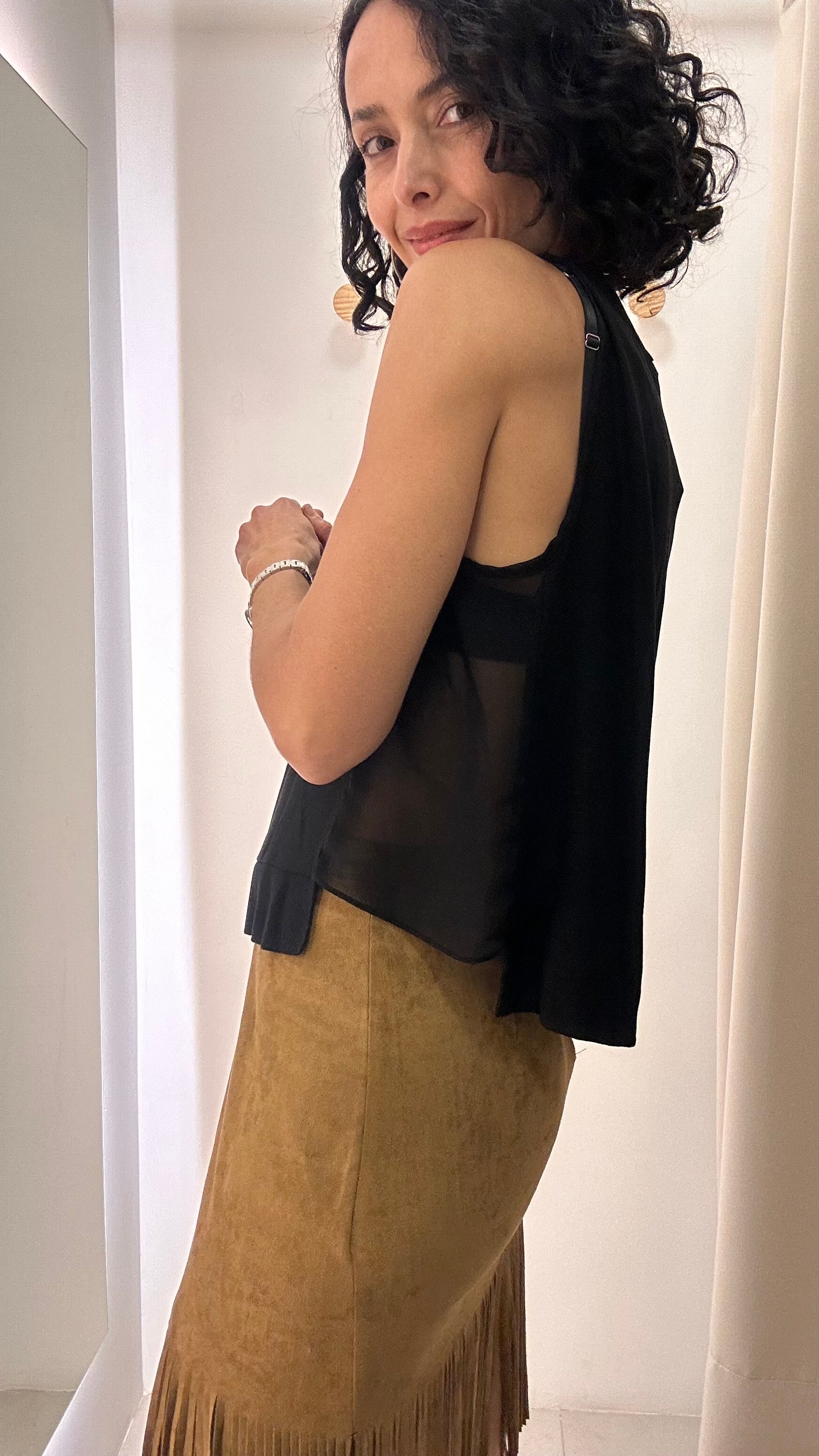 Blusa Preta Lez a Lez
