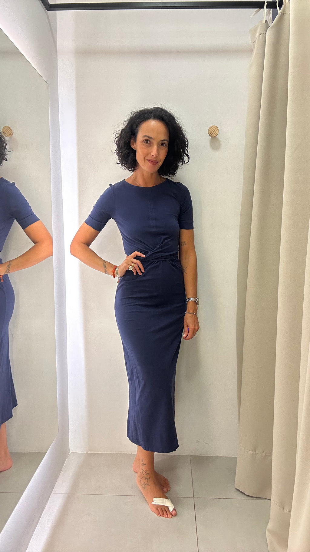 Vestido Azul French