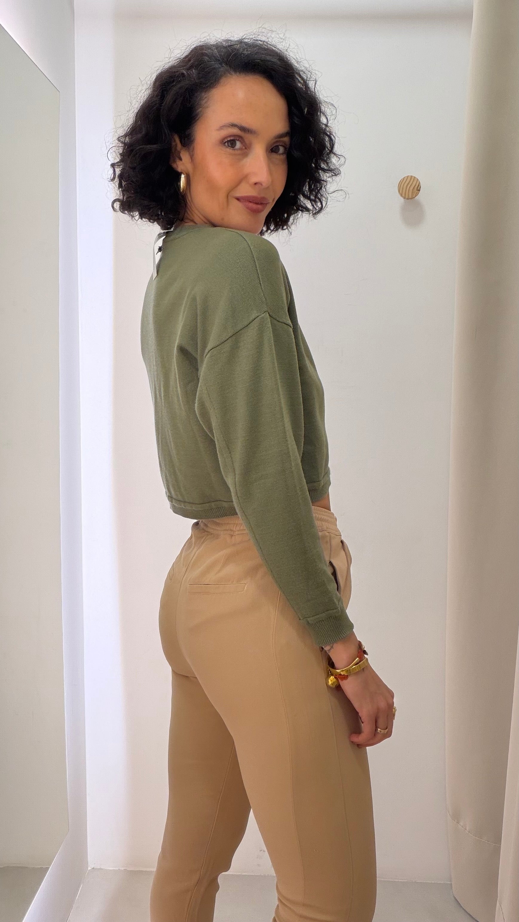 Tricot Verde Le Lis Blanc