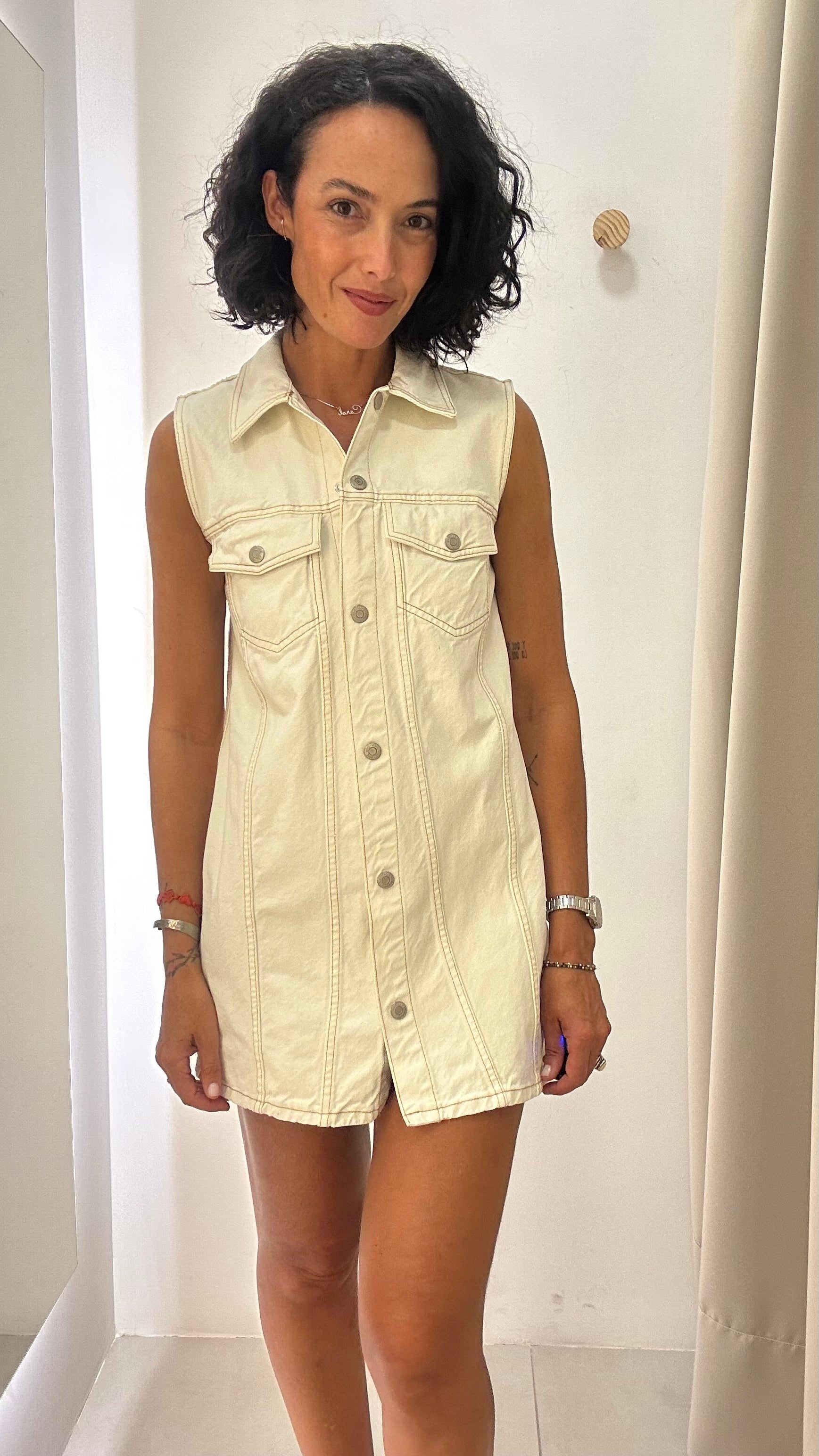 Vestido Jeans Zara