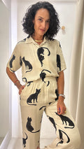 Conjunto Gatos Cris Barros