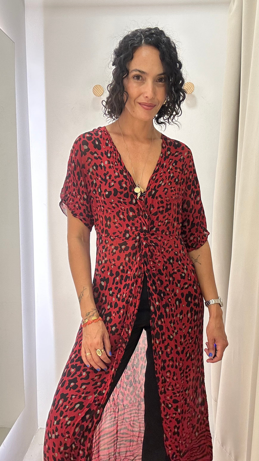 Blusa Animal Print Zara
