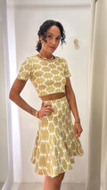Conjunto Branco e Dourado Agilitá