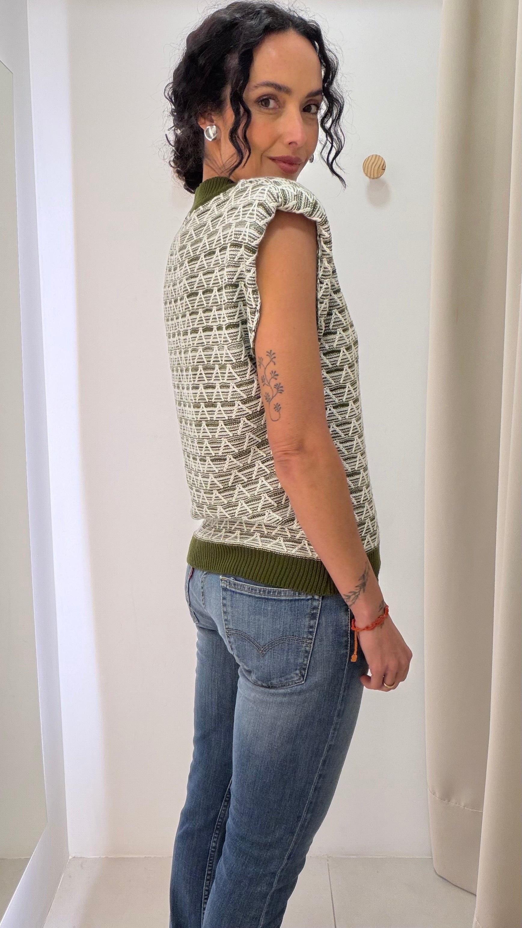 Colete tricot Animale
