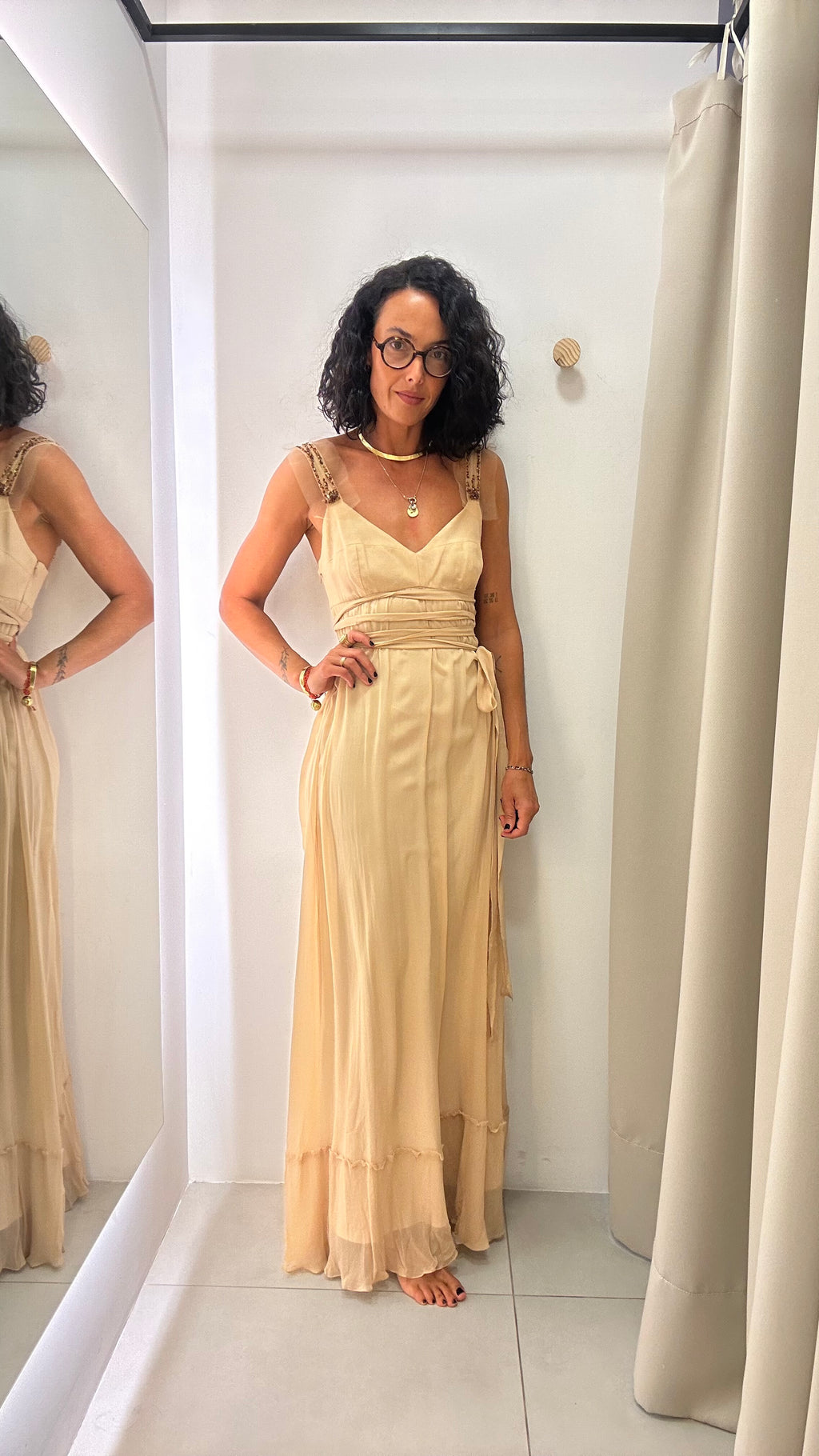 Vestido de festa longo