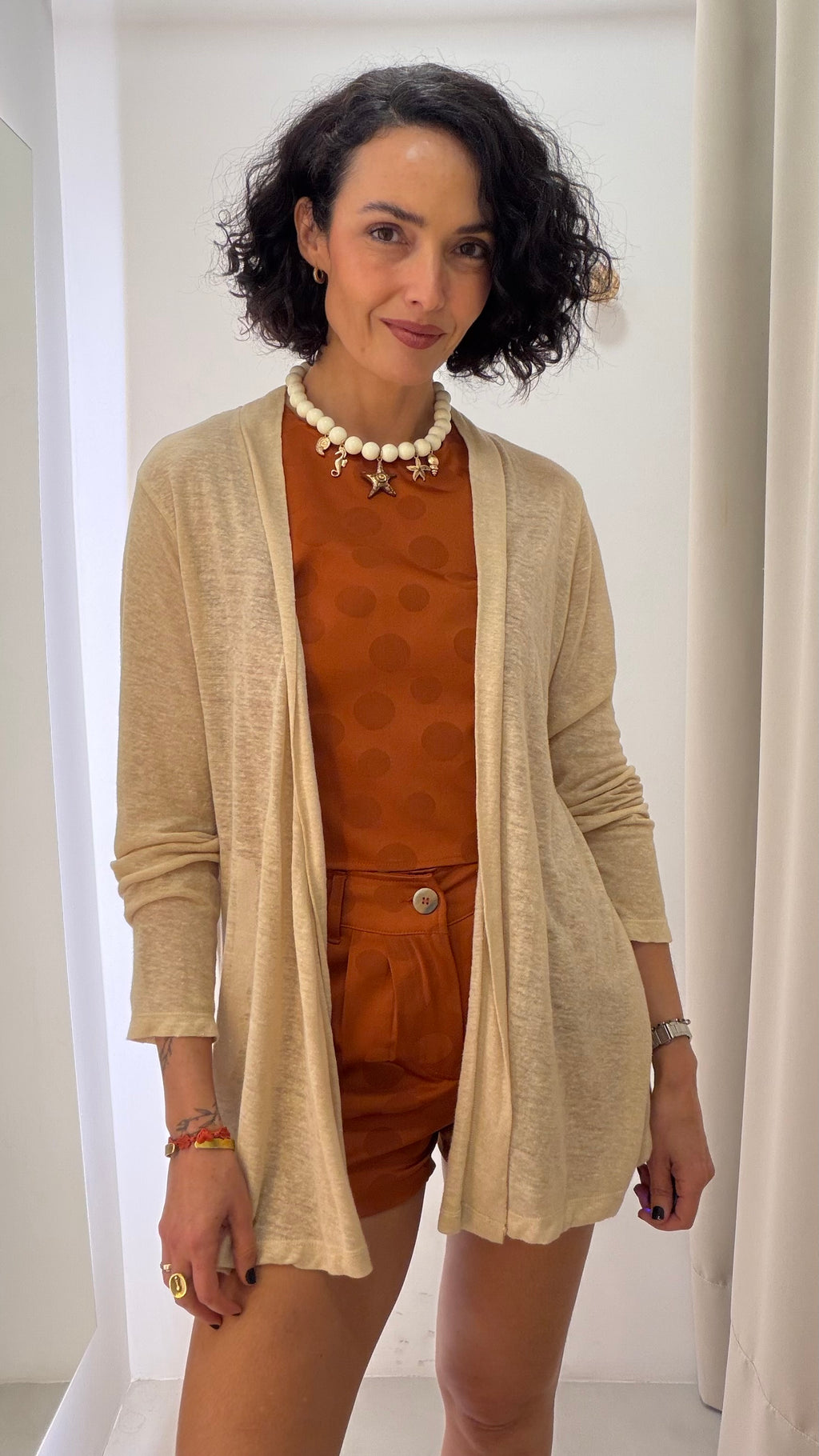 Cardigan Bege Zara