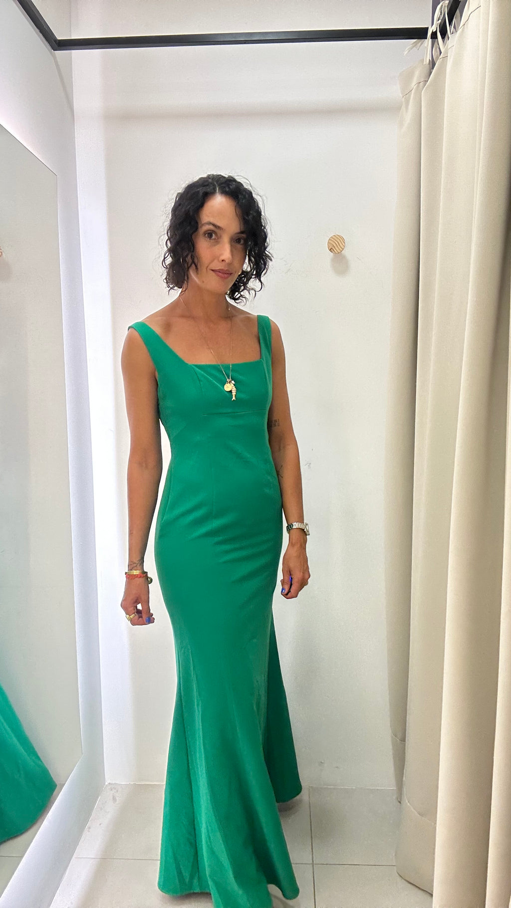 Vestido Verde Ralph Lauren