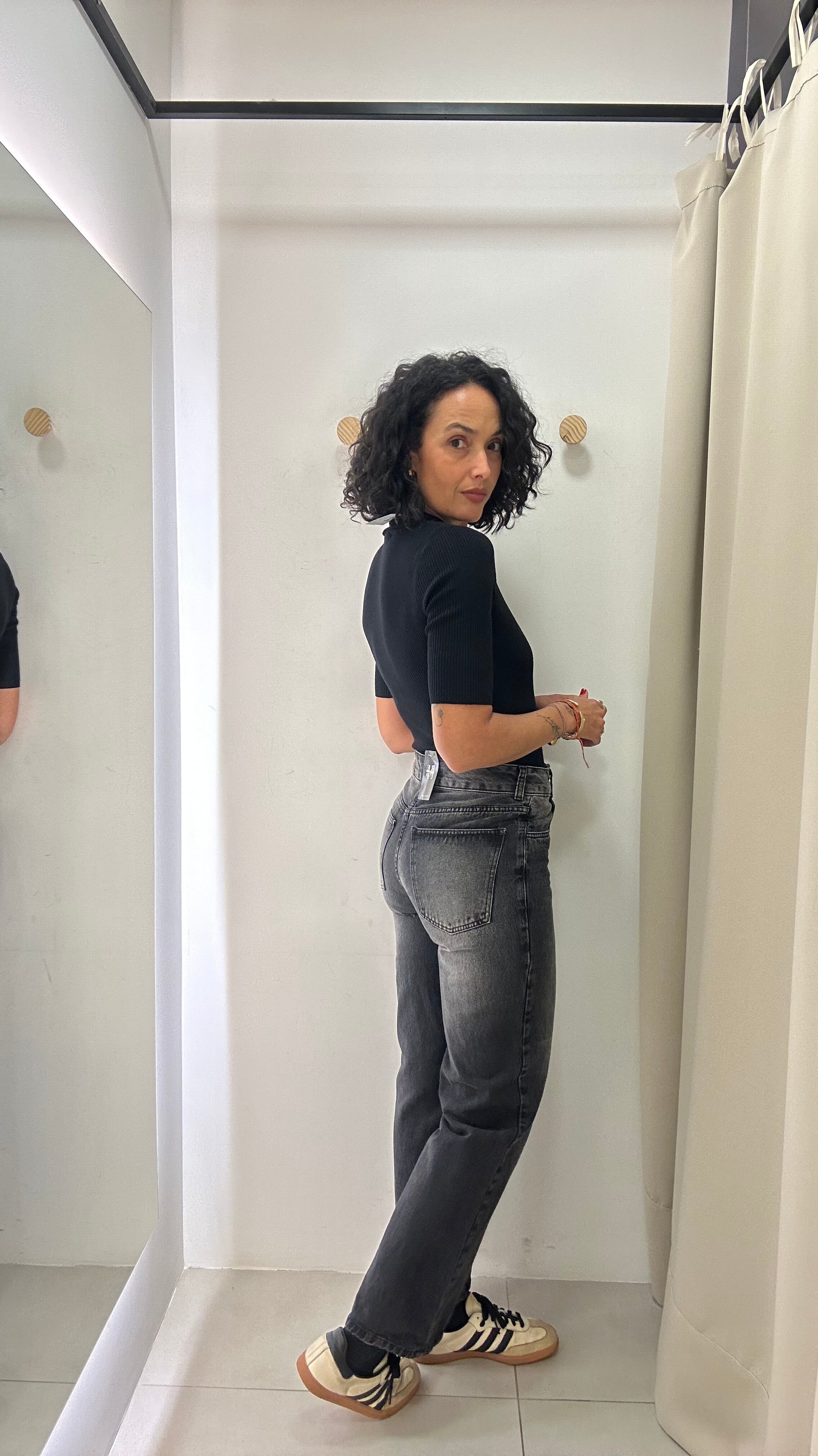 Calça Jeans Wide Leg Estonada Tig