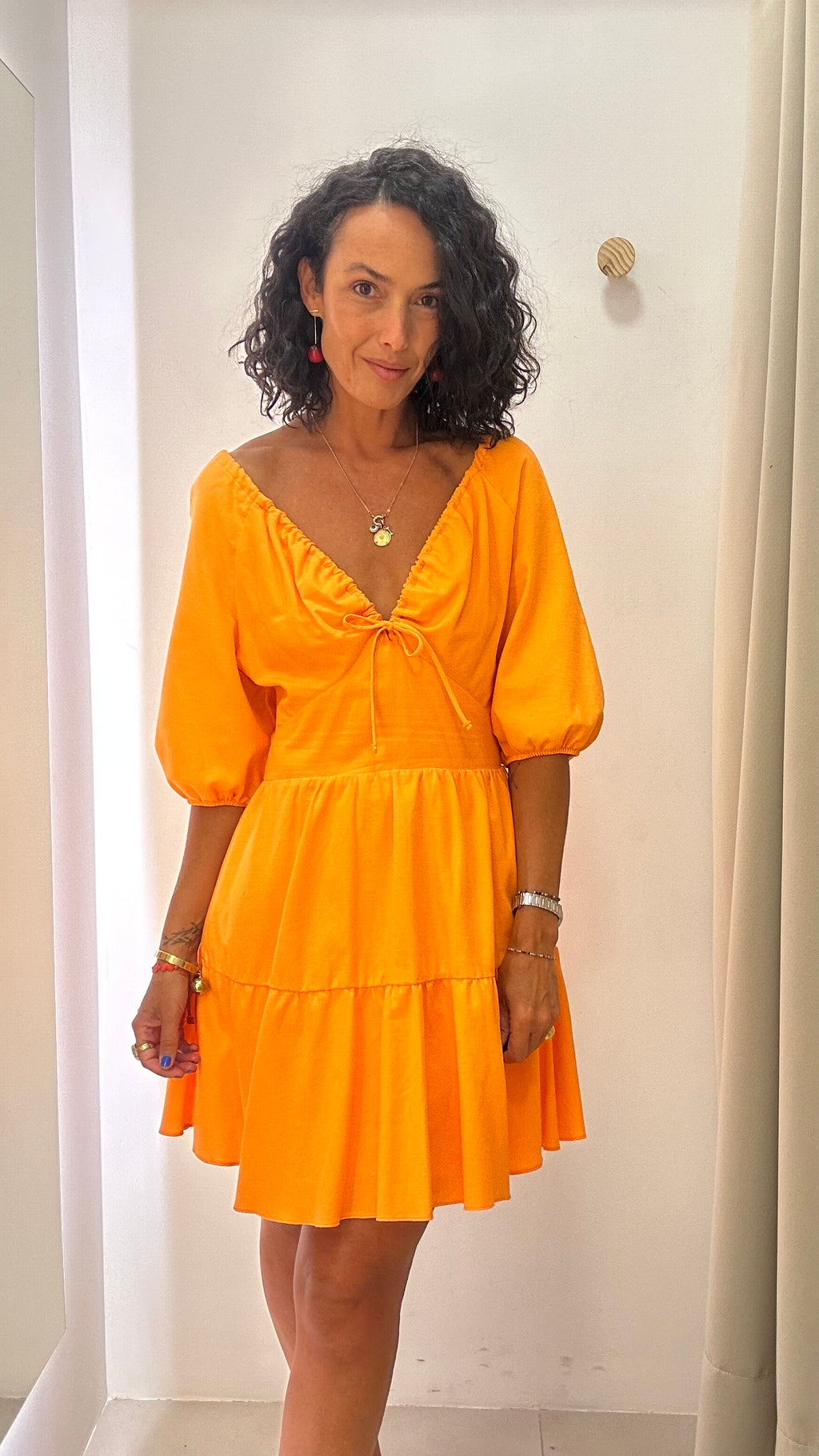 Vestido Laranja
