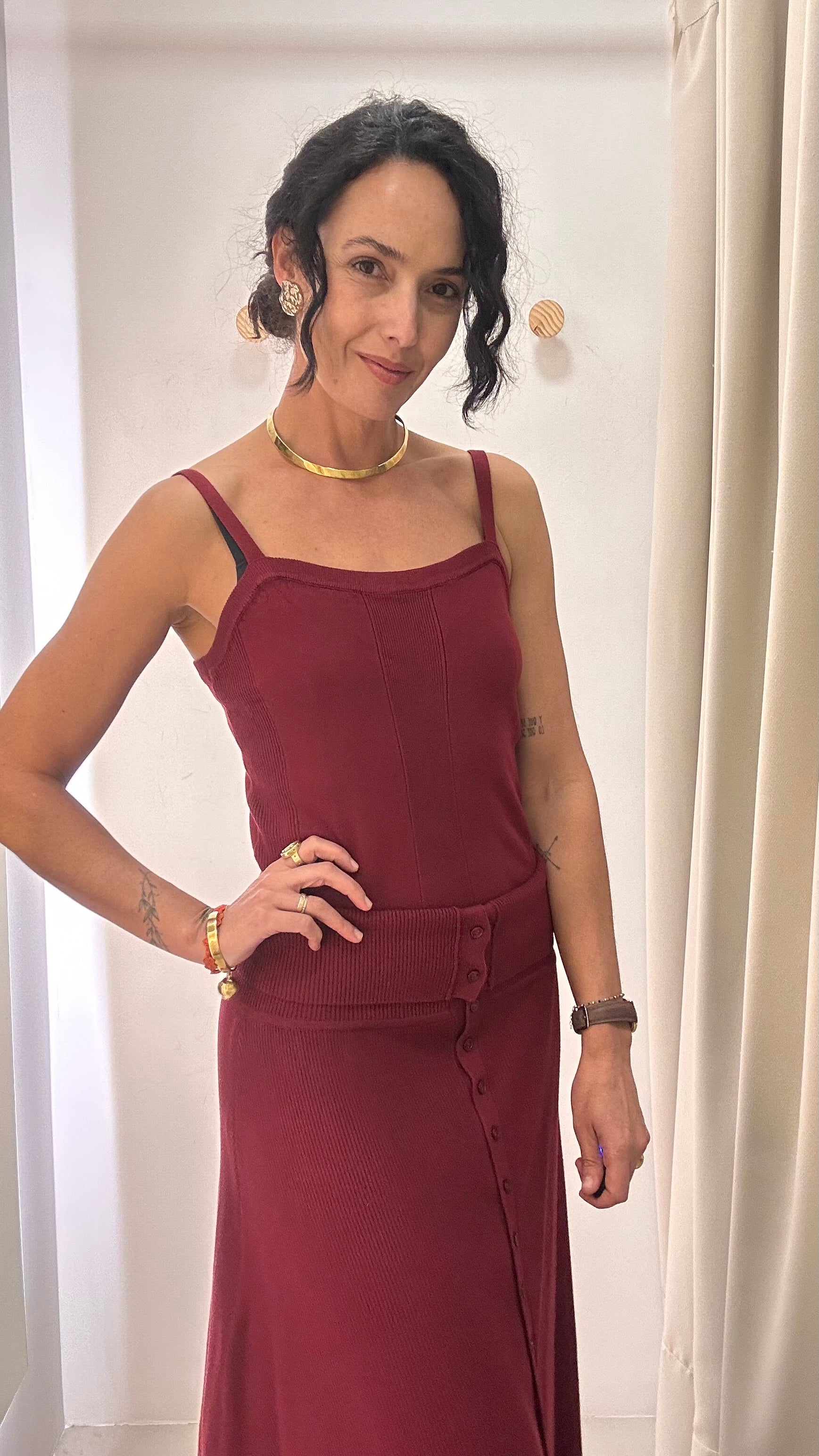 Conjunto Bordô Le Lis Blanc