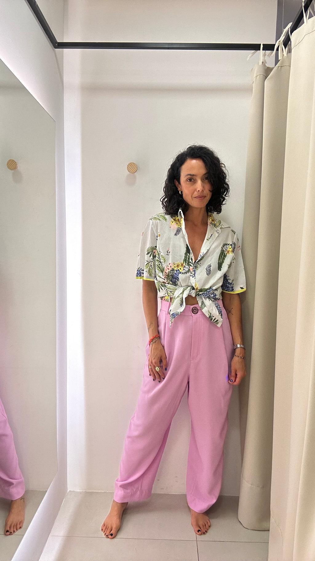 Camisa Estampa Floral Farm