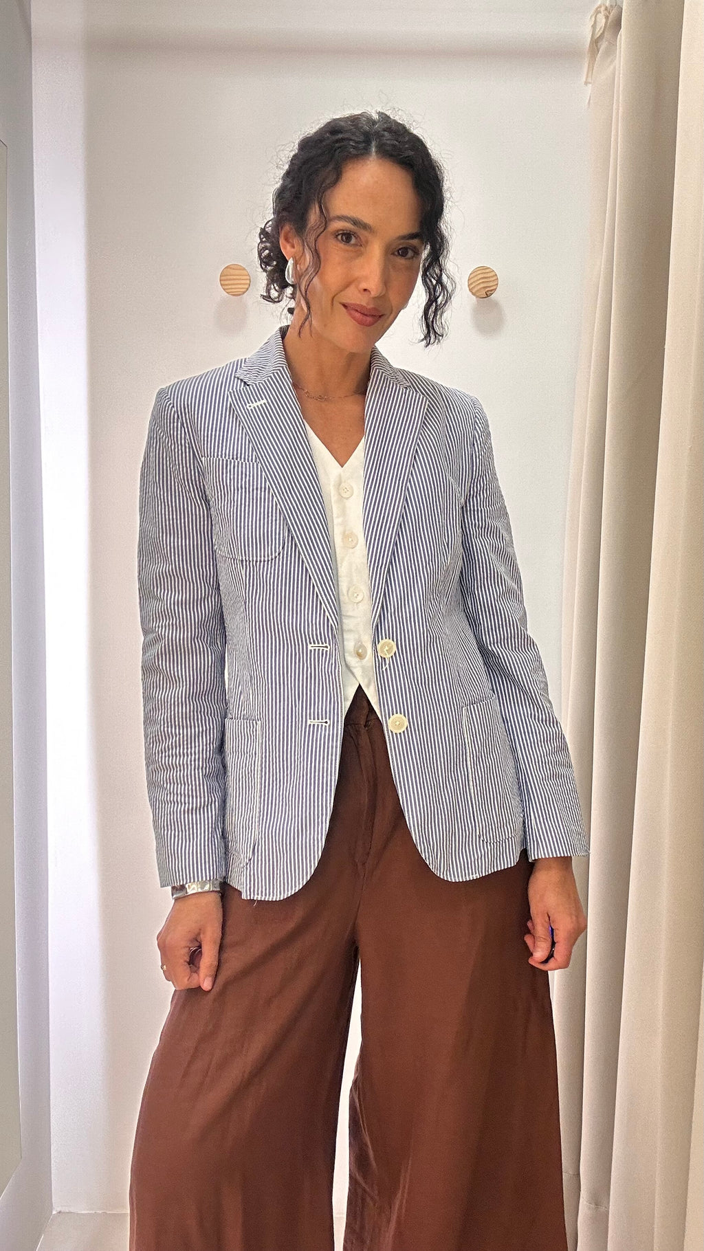 Blazer Listrado Ralph Lauren
