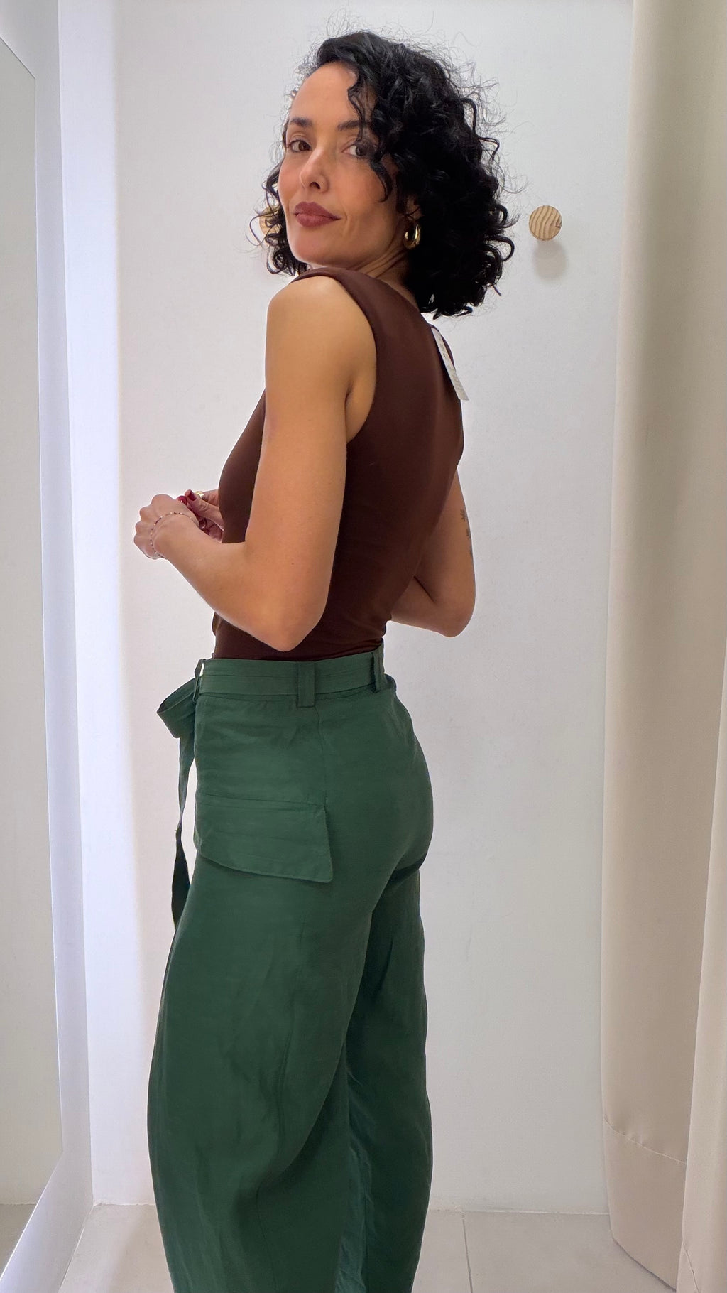 Calça verde Coven