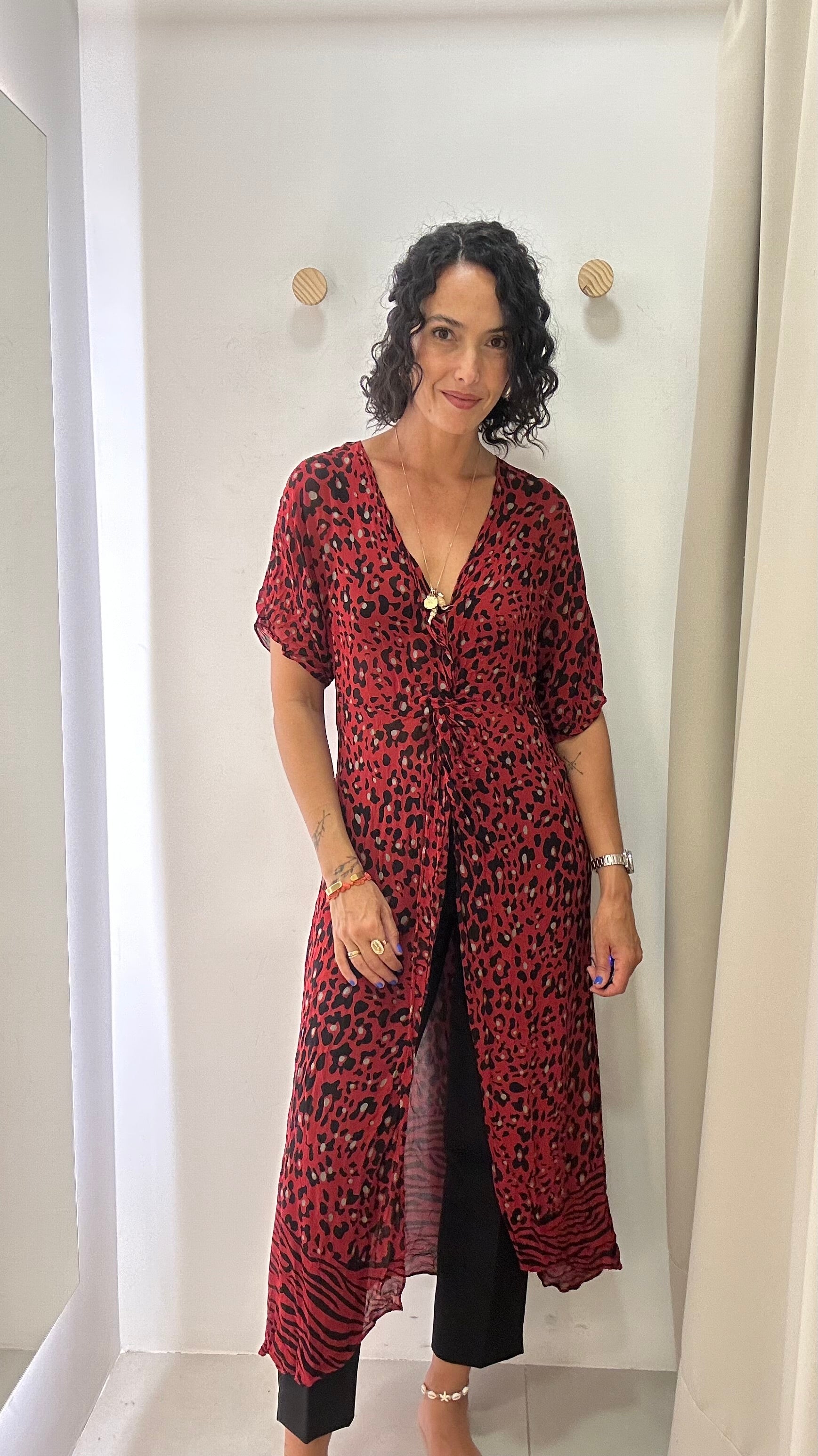 Blusa Animal Print Zara