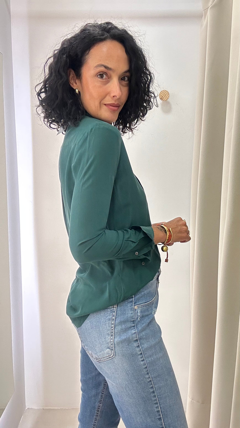 Camisa de Seda Zara
