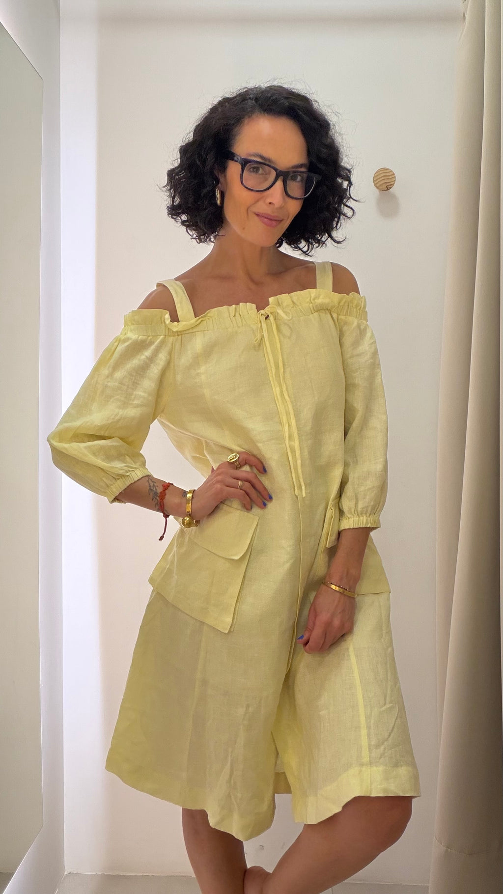 Vestido 100% Linho Vie