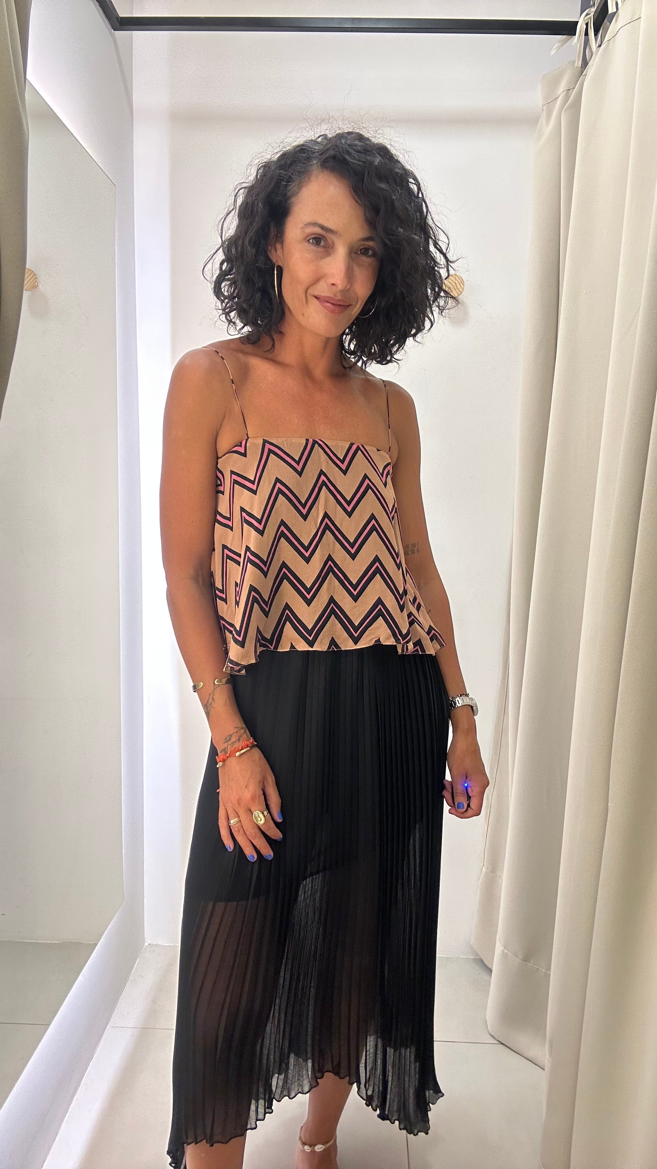 Blusa de Seda Animale