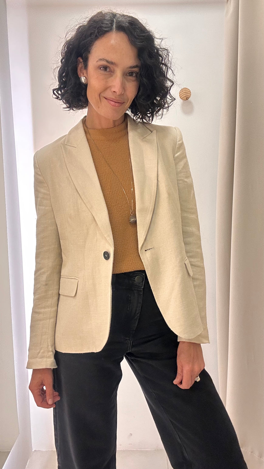 Blazer Viscolinho Zara