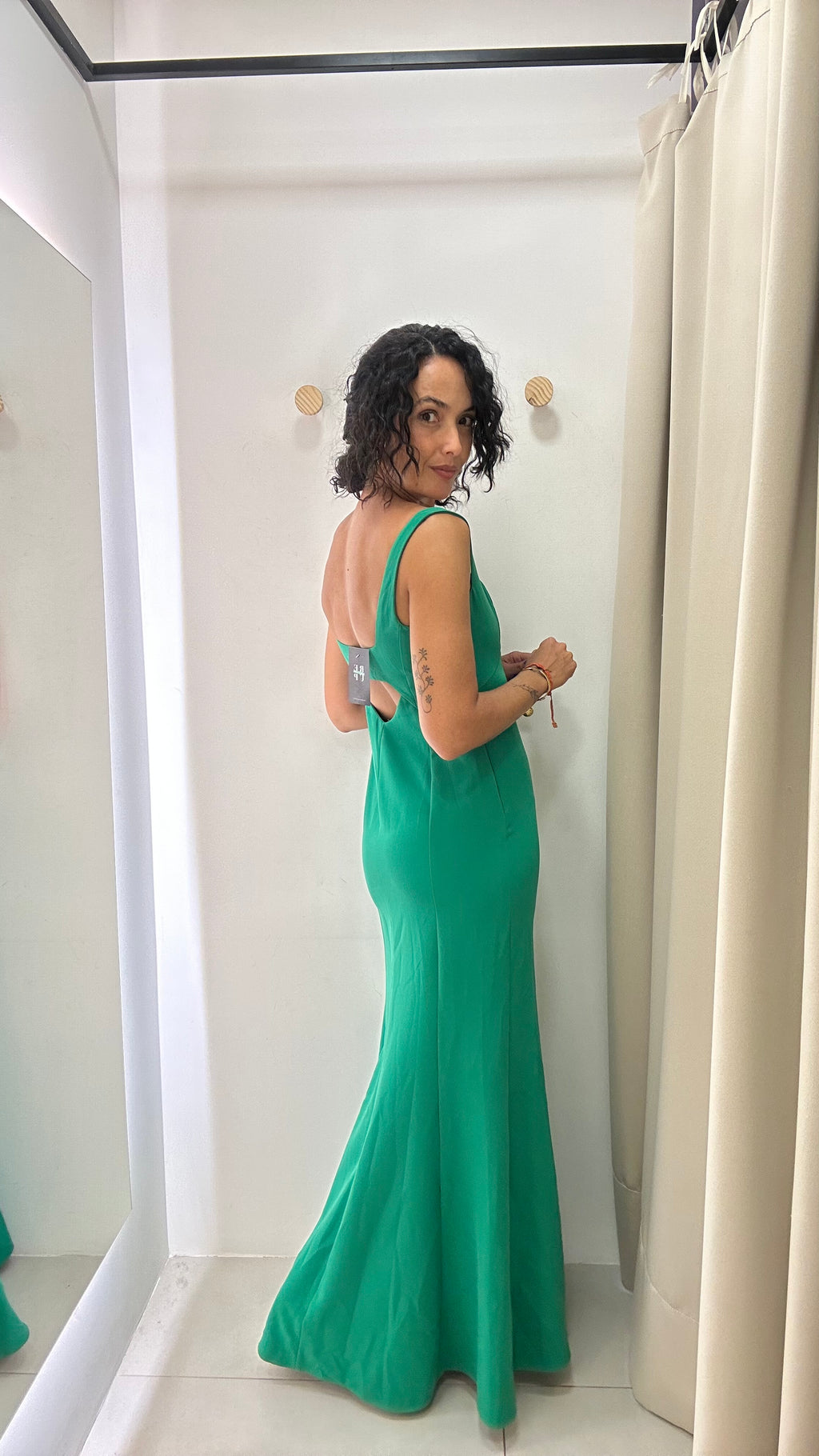 Vestido Verde Ralph Lauren